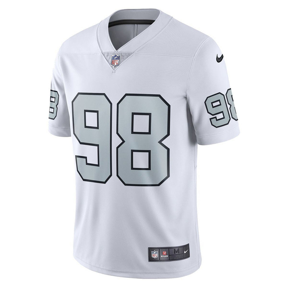 Men's Las Vegas Raiders Maxx Crosby Vapor Jersey - White
