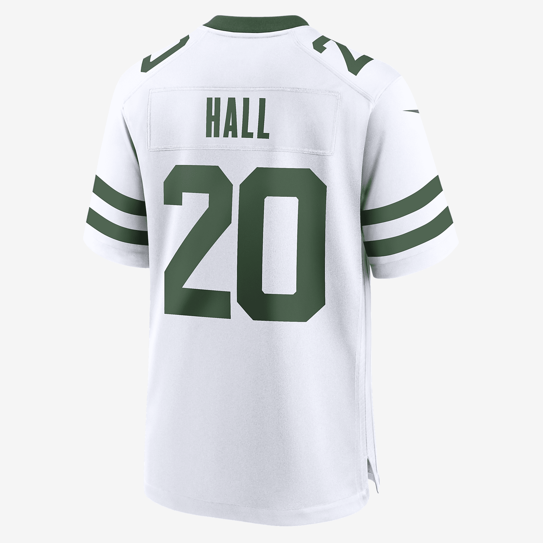 Breece Hall New York Jets Men's Nike NFL Game Football Jersey - White