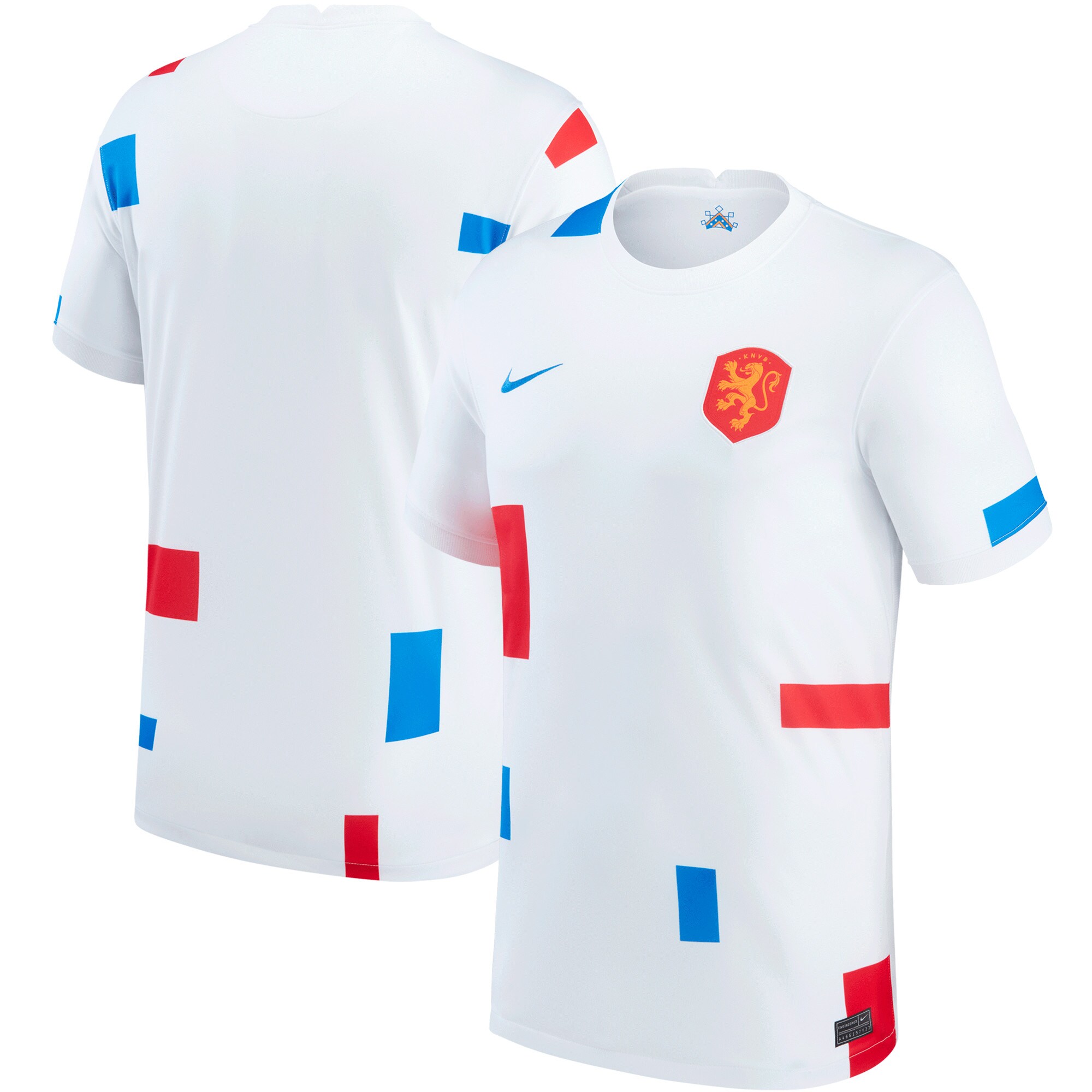 Netherlands Women's National Team Nike Youth 2022/23 Away Replica Blank Jersey - White