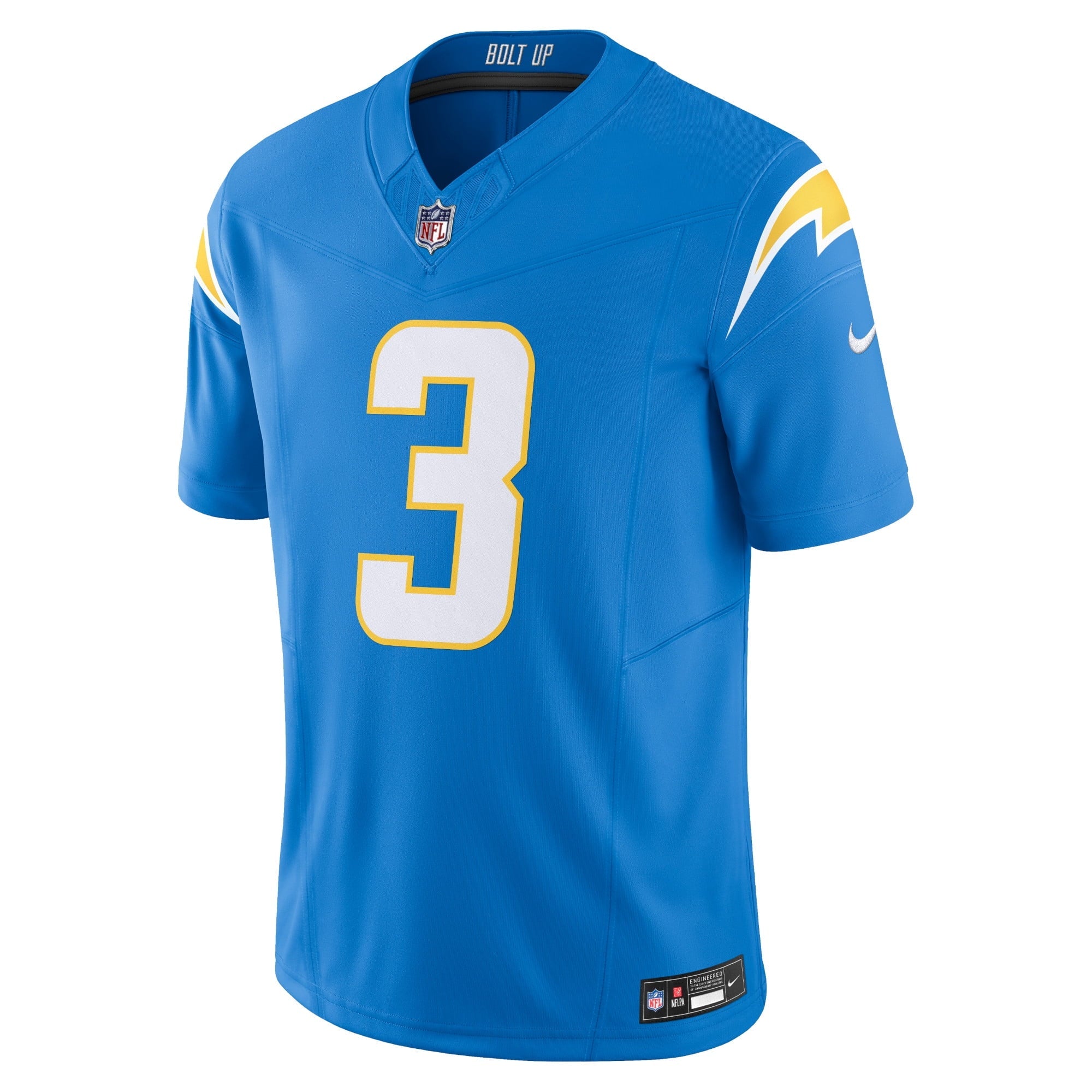 Men's Nike Derwin James Jr. Powder Blue Los Angeles Chargers Vapor F.U.S.E. Limited Jersey