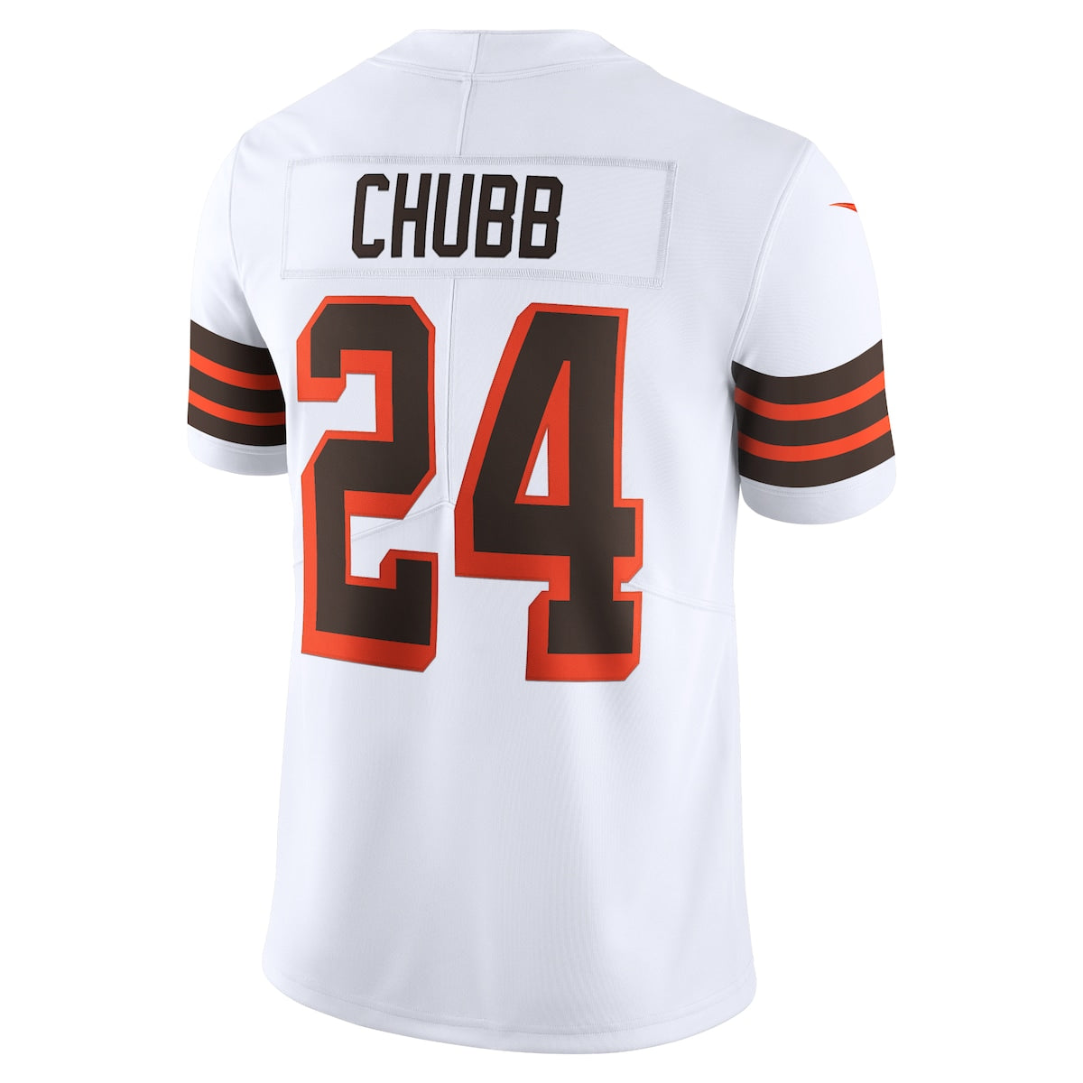 Men's Nick Chubb Nike Browns Vapor Limited Jersey - White