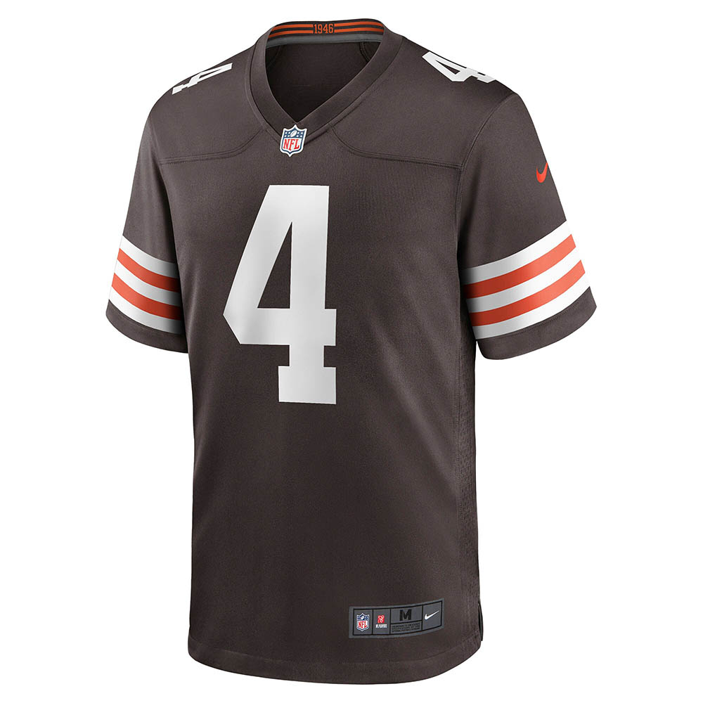 Men's Cleveland Browns Deshaun Watson Game Jersey Brown or White