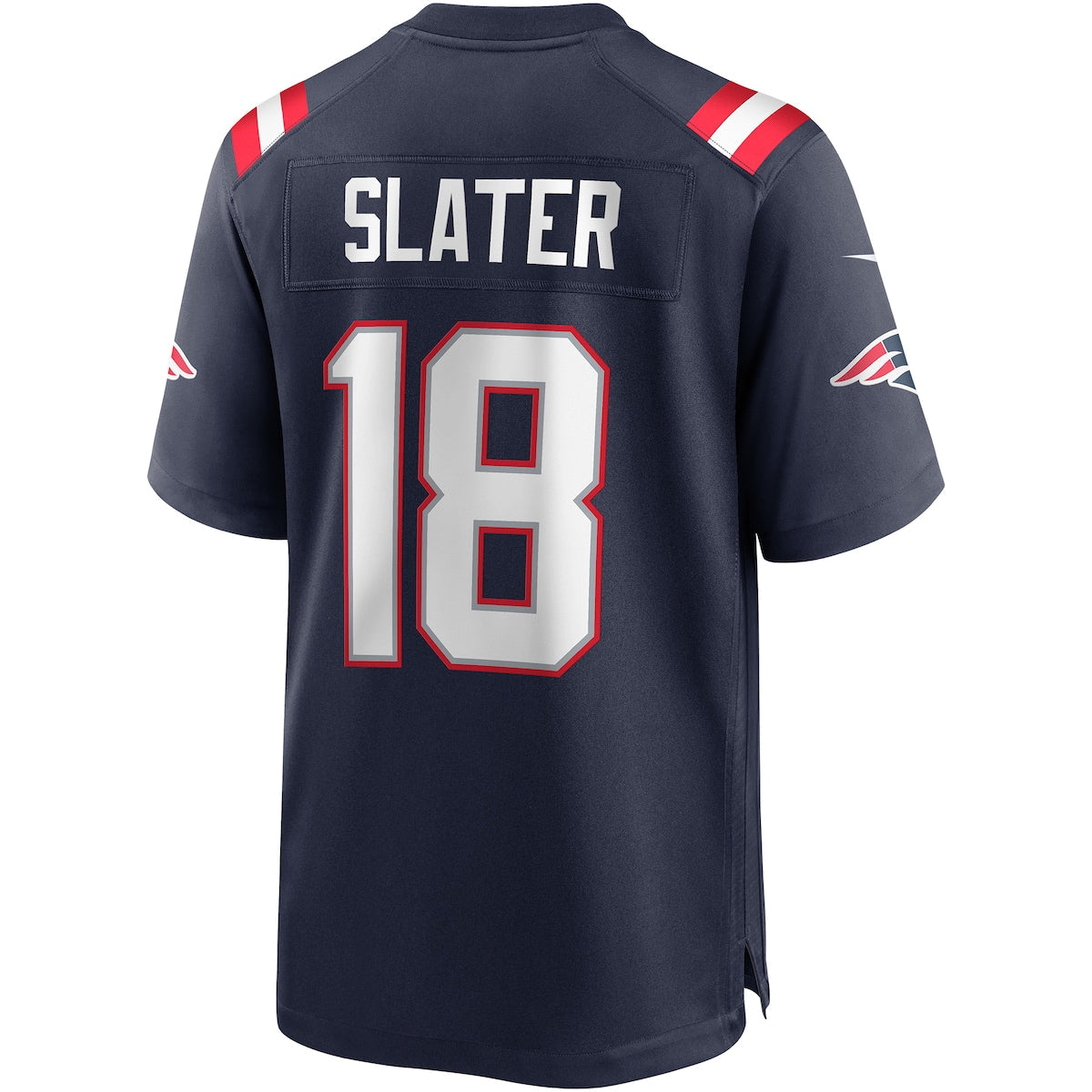 Men's Matthew Slater Nike Patriots Game Jersey - Navy