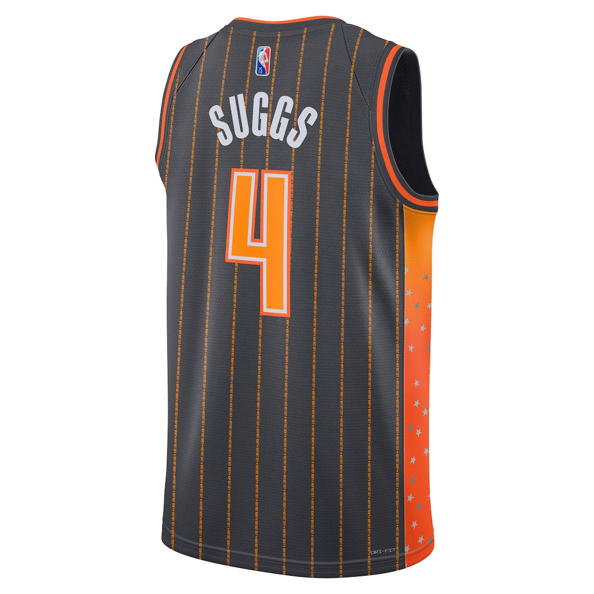 Men's Jalen Suggs Nike Magic 2021/22 Swingman Jersey City Edition - Grey
