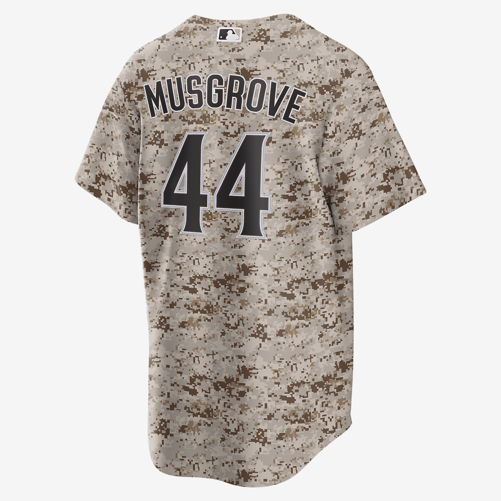 Joe Musgrove San Diego Padres USMC Men's Nike MLB Replica Jersey - Desert Camo