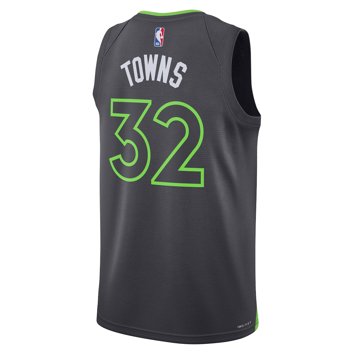 Men's Karl-Anthony Towns Jordan Timberwolves Swingman Jersey Statement Edition - Grey