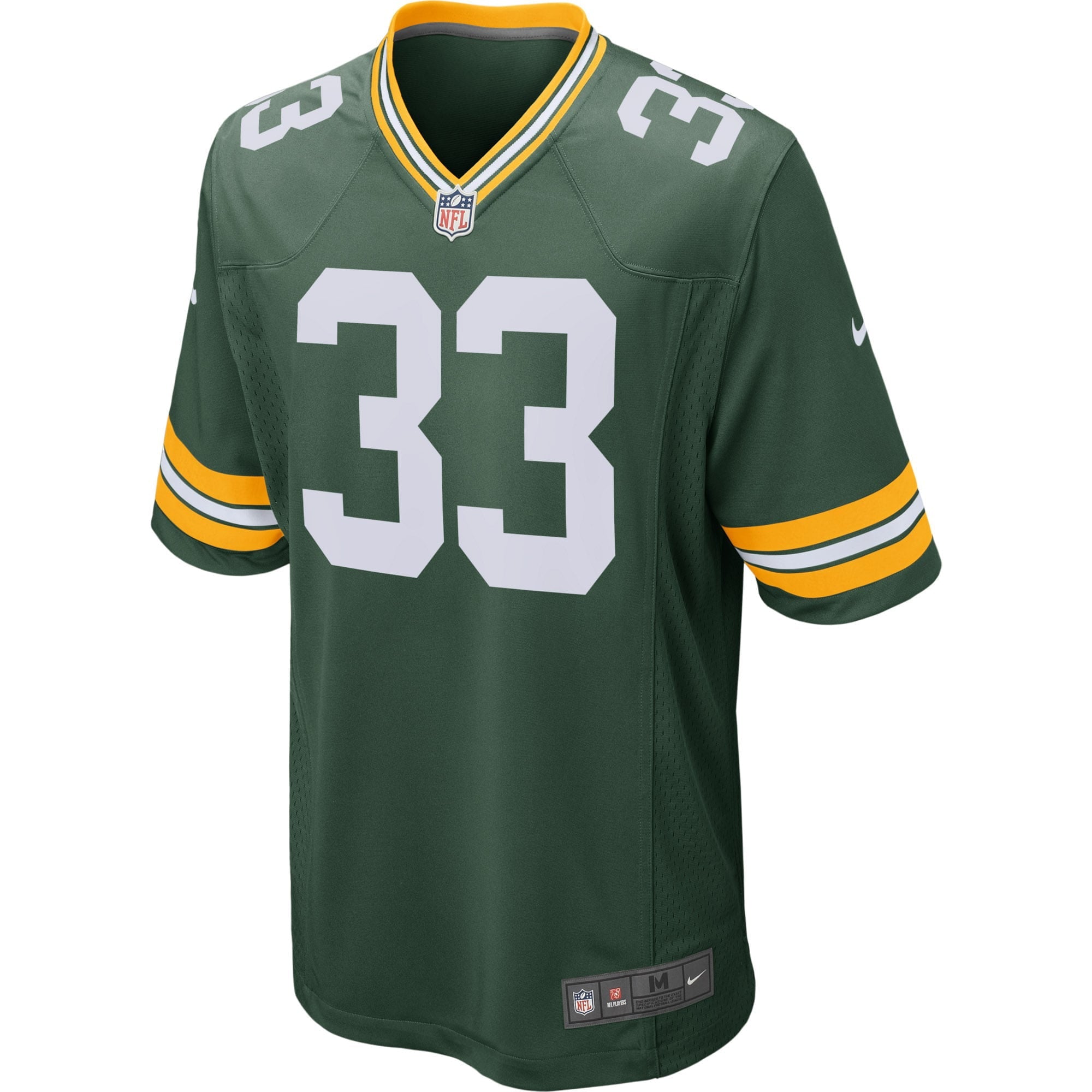 Men's Nike Aaron Jones Green Green Bay Packers Player Game Jersey