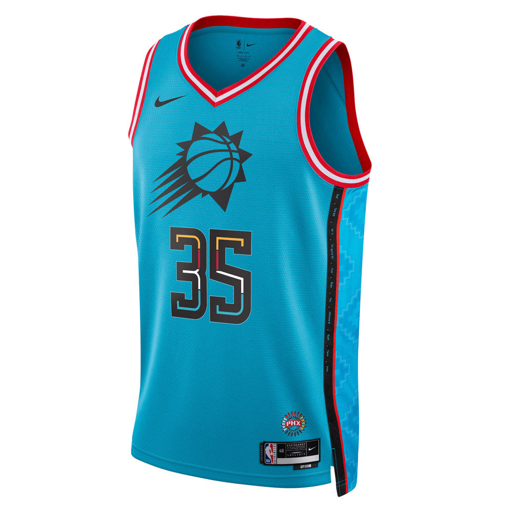 Men's Phoenix Suns Kevin Durant City Edition Jersey - Teal