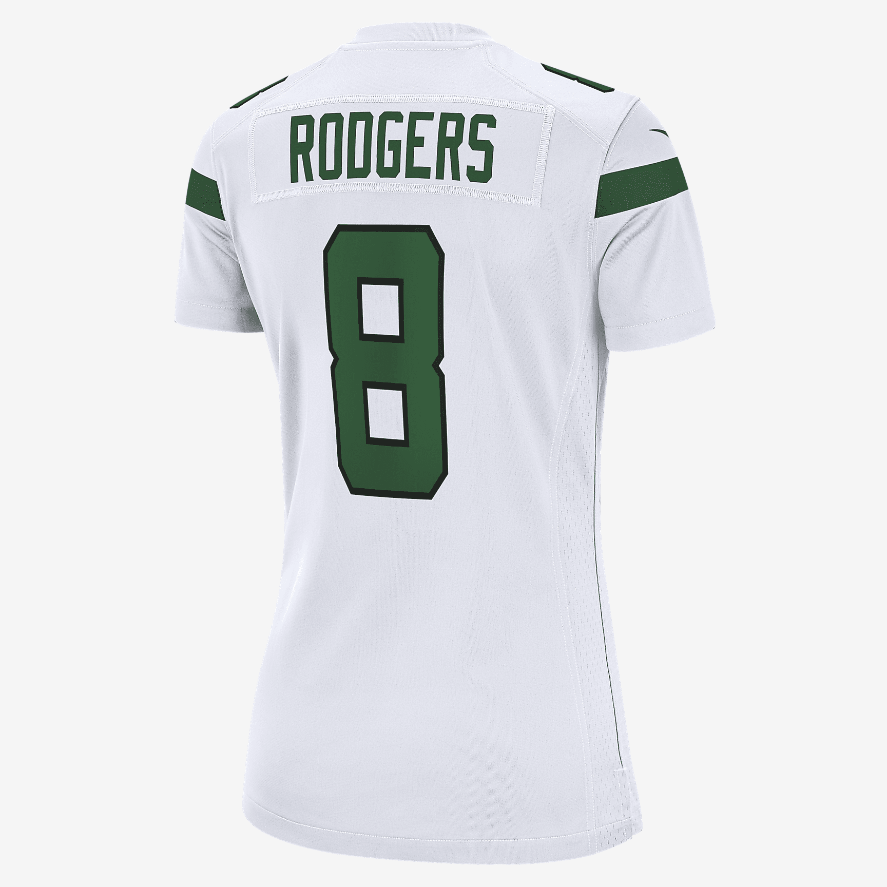 Aaron Rodgers New York Jets Women's Nike NFL Game Football Jersey - White