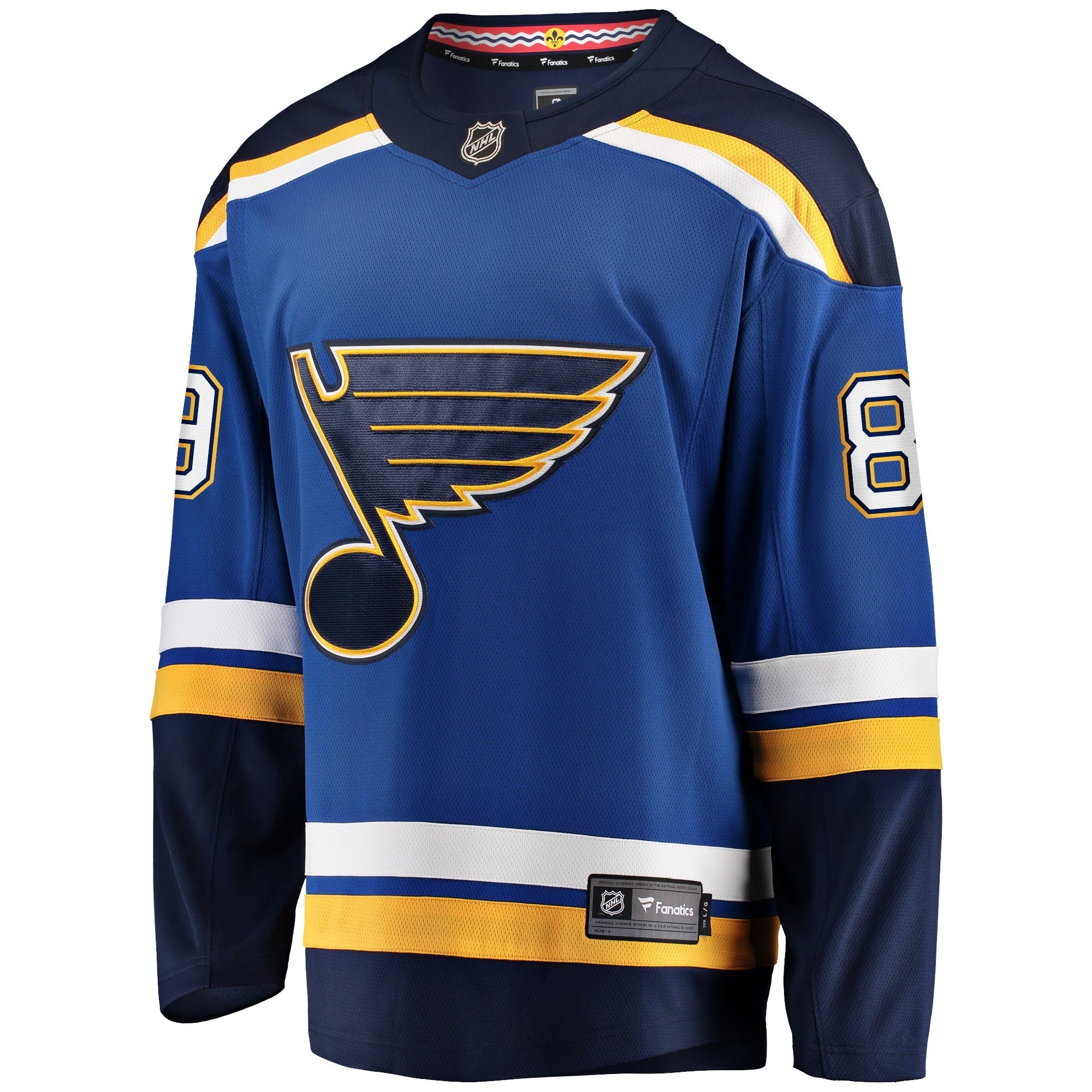 Men's Fanatics Branded Pavel Buchnevich Blue St. Louis Blues Home Breakaway Player Jersey