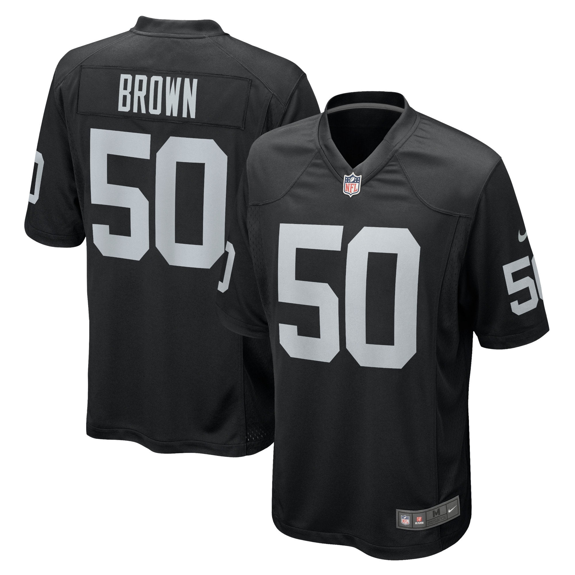 Jayon Brown Las Vegas Raiders Nike Game Jersey - Black