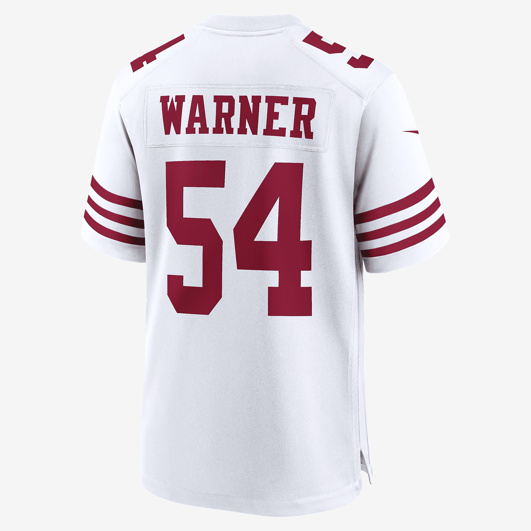 NFL San Francisco 49ers (Fred Warner) Men's Game Football Jersey - White