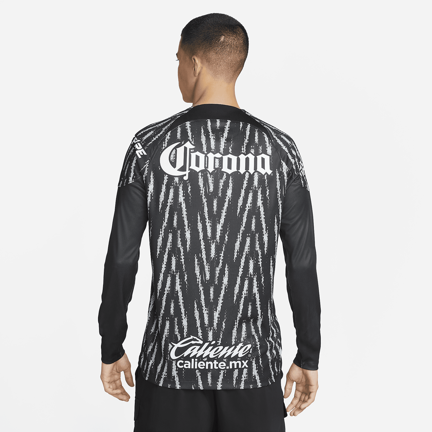 Club América 2022/23 Stadium Goalkeeper Men's Nike Dri-FIT Soccer Jersey - Black/Wolf Grey/White