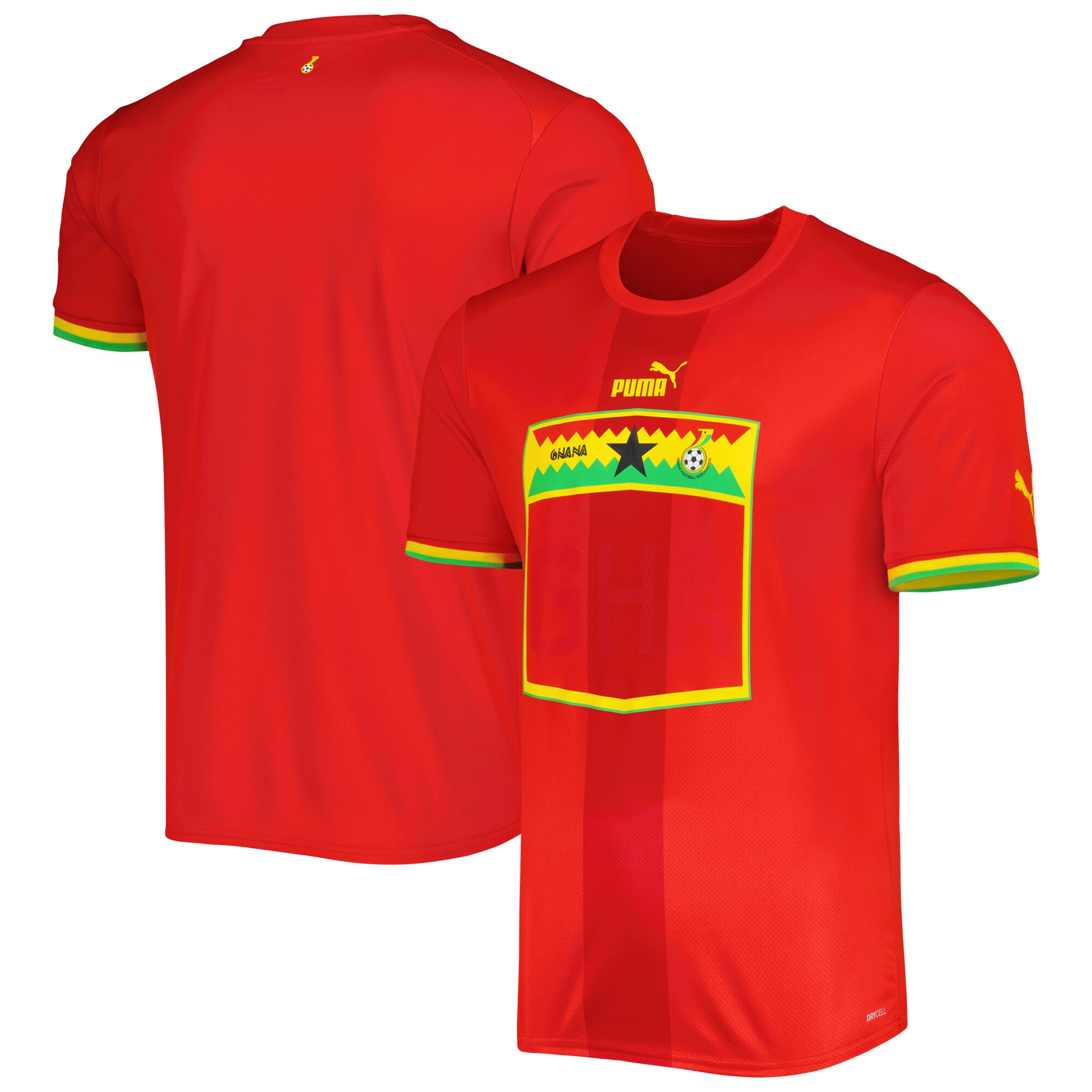 Ghana National Team Puma 2022/23 Away Replica Jersey - Red