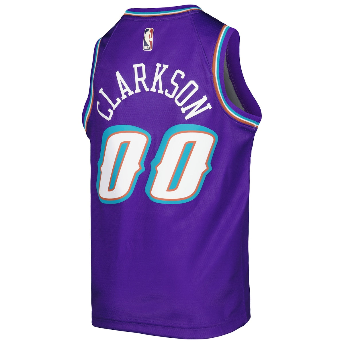 Boys' Grade School Jordan Clarkson Nike Jazz 2022/23 Swingman Jersey Classic Edition - Purple