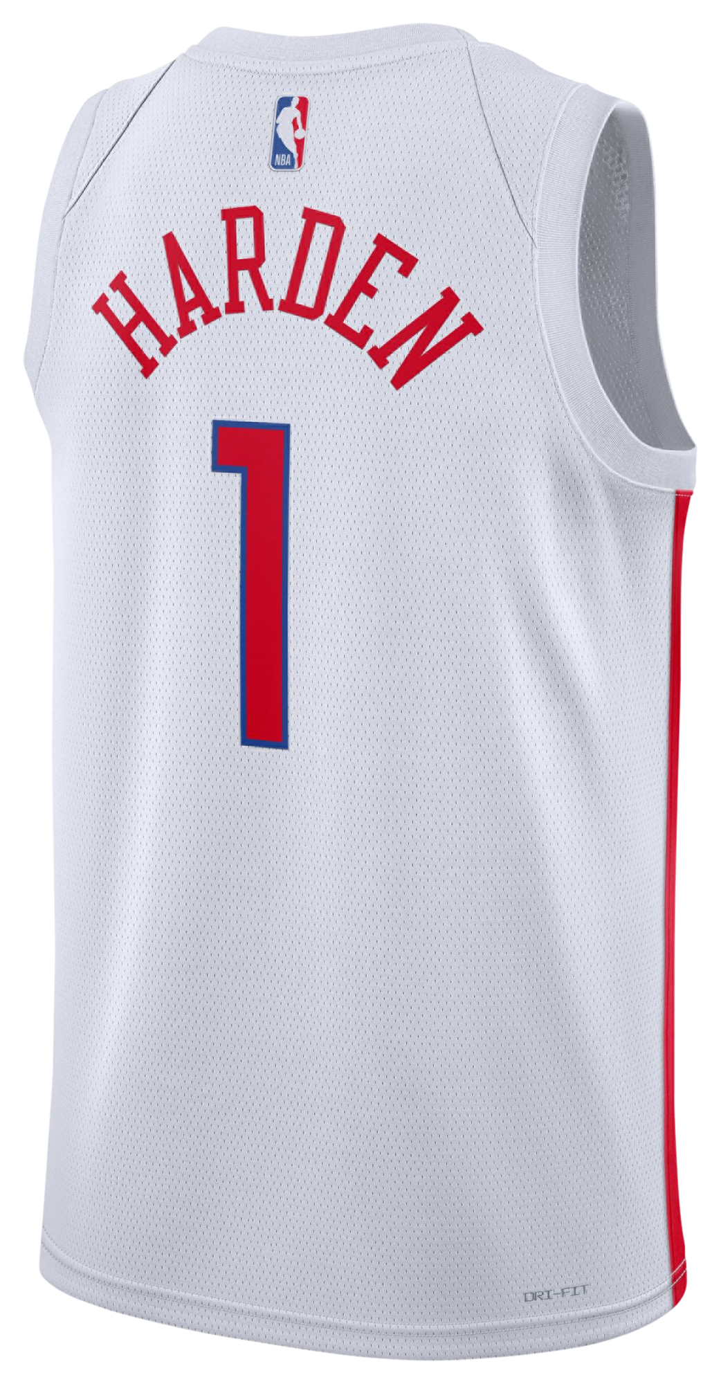 Men's Harden James Nike 76ers Swingman Jersey - White