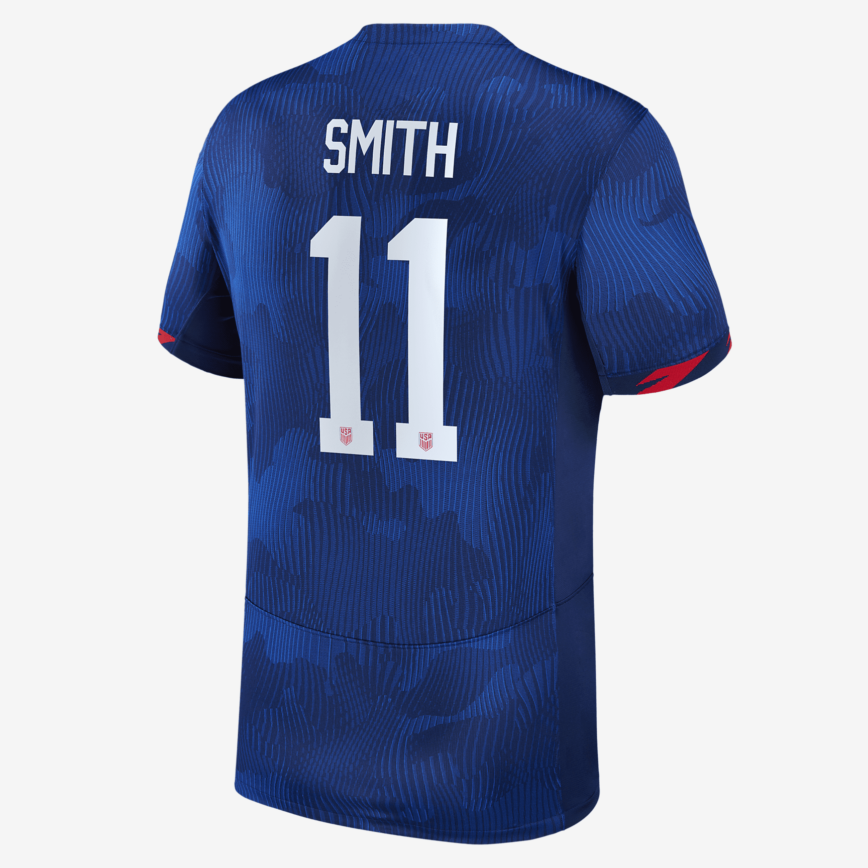 Sophia Smith USWNT 2023 Stadium Away Big Kids' Nike Dri-FIT Soccer Jersey - Royal Blue