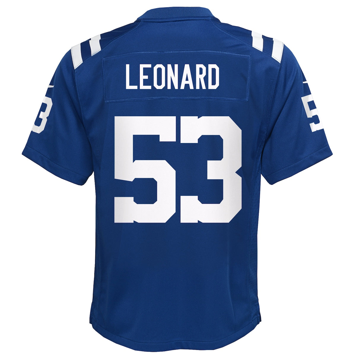 Boys' Grade School Shaquille Leonard Nike Colts Indiana Nights Alternate Game Jersey - Blue