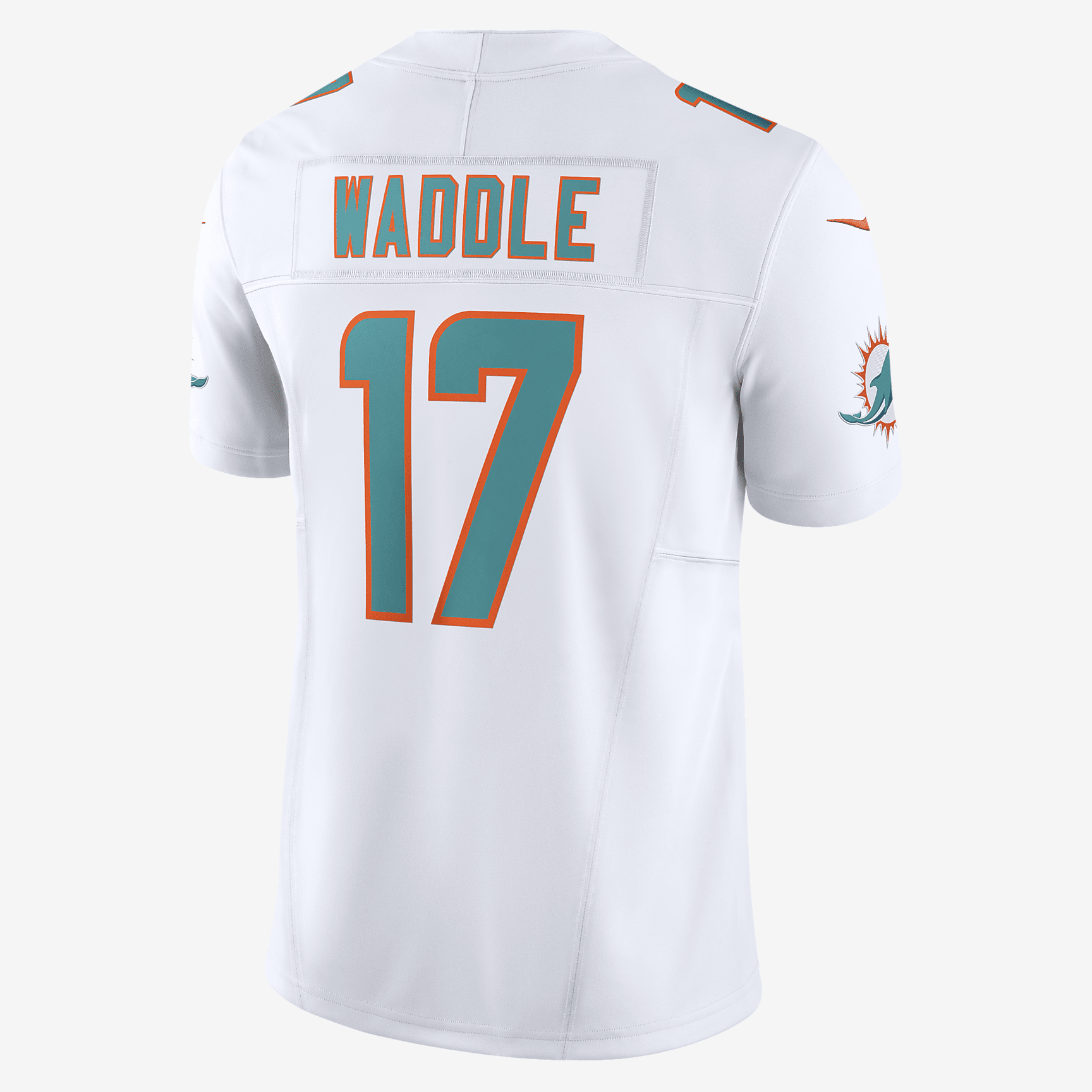 Jaylen Waddle Miami Dolphins Men's Nike Dri-FIT NFL Limited Football Jersey - White