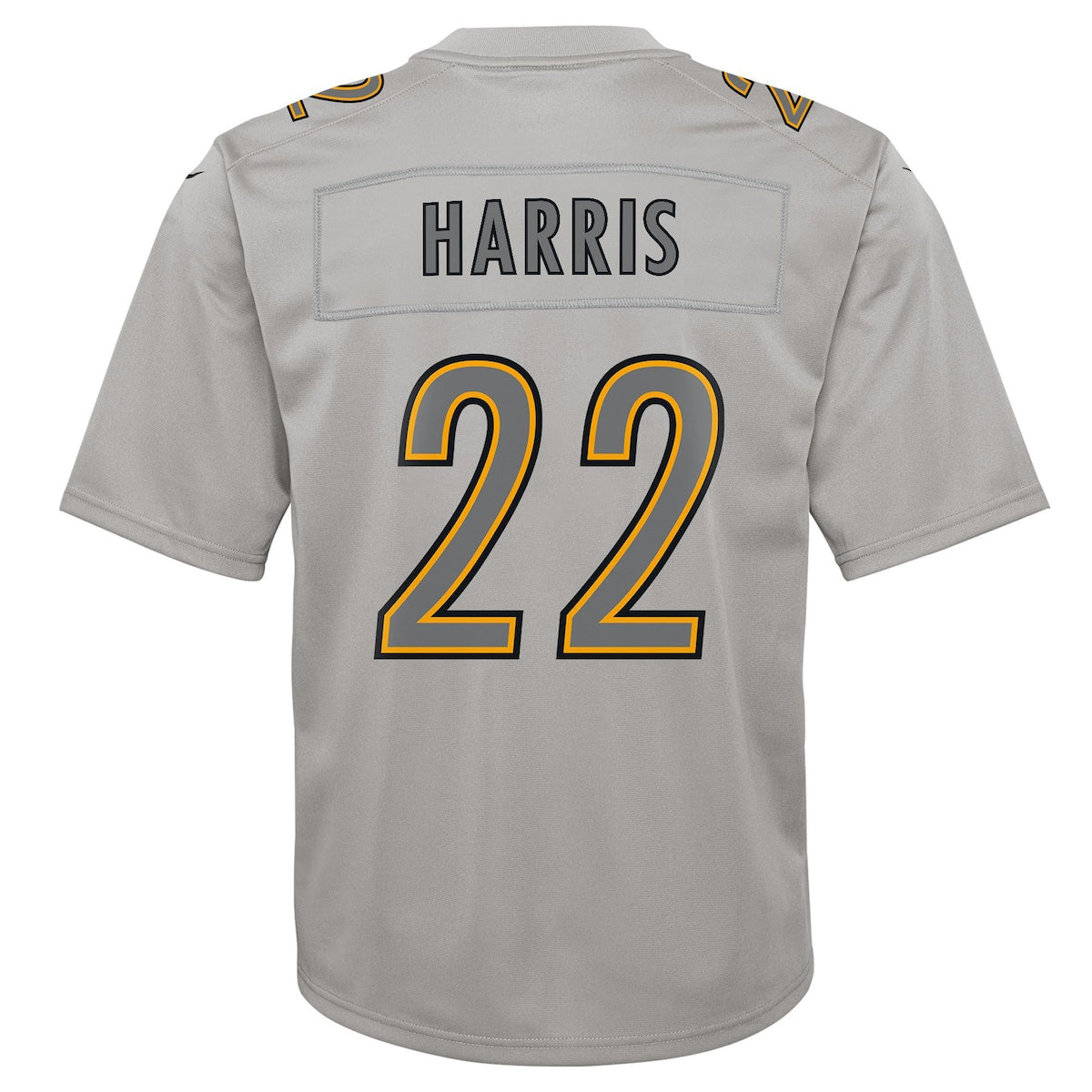 Boys' Grade School Najee Harris Nike Steelers Atmosphere Game Jersey - Grey