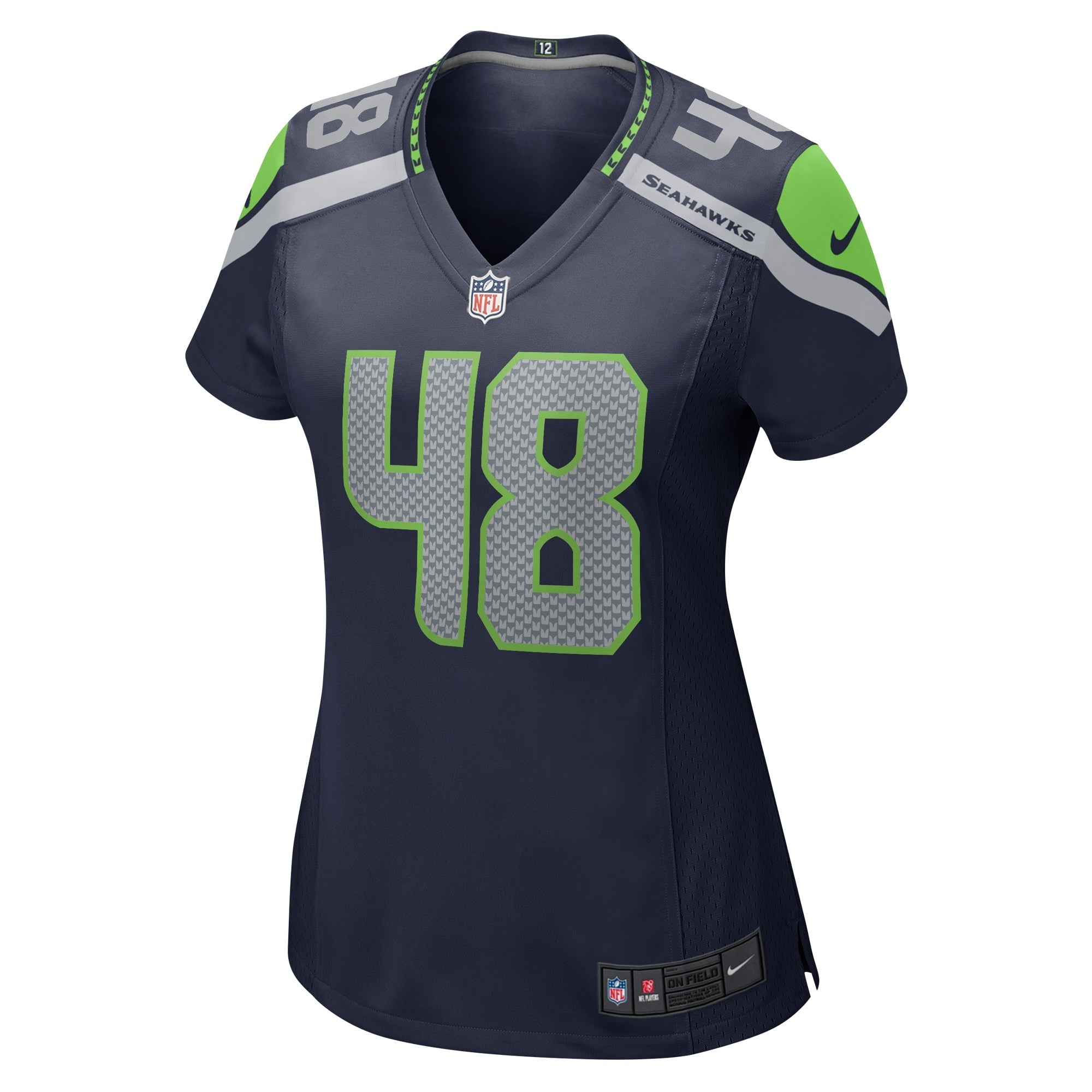 Women's Nike Jacob Hollister College Navy Seattle Seahawks Home Game Player Jersey