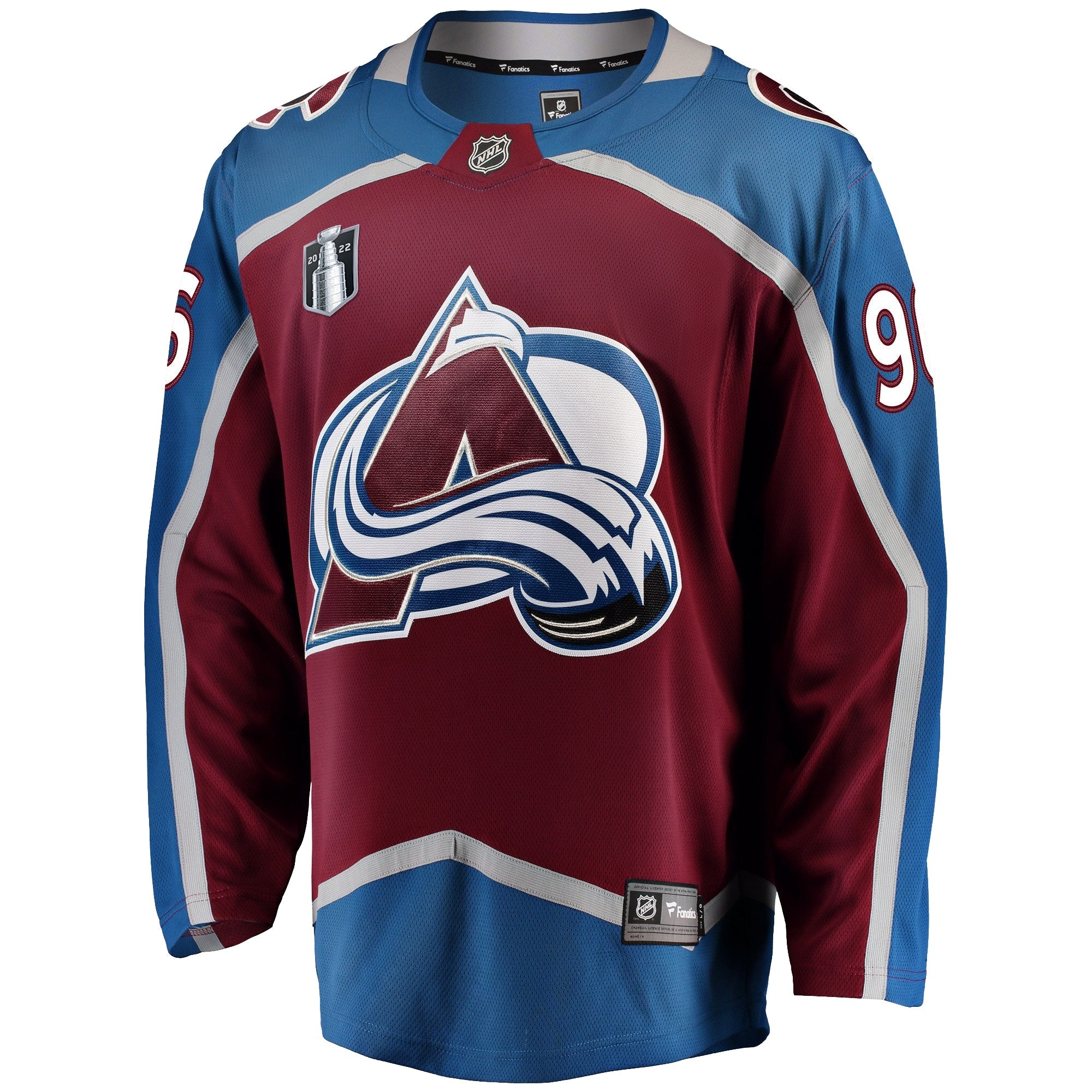 Men's Fanatics Branded Mikko Rantanen Burgundy Colorado Avalanche Home 2022 Stanley Cup Final Breakaway Player Jersey