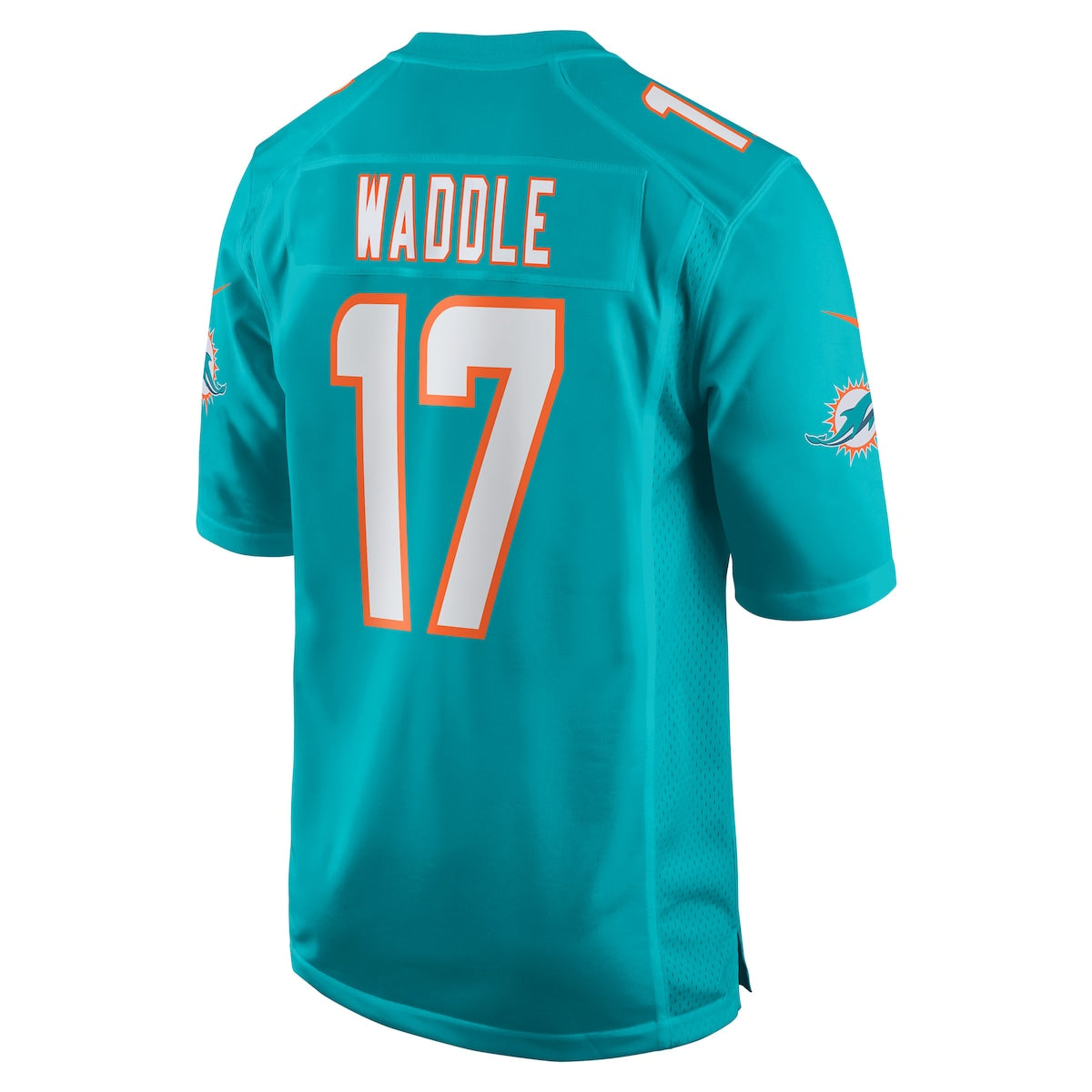 Men's Jaylen Waddle Nike Dolphins Game Jersey - Light Blue