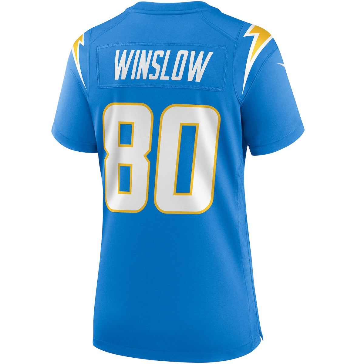 Women's Kellen Winslow Nike Chargers Game Retired Jersey - Light Blue