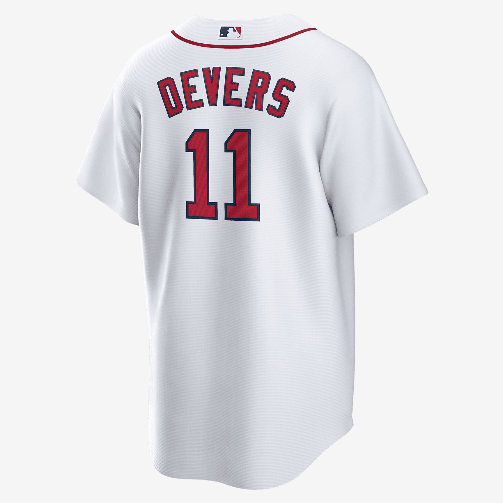 MLB Boston Red Sox (Rafael Devers) Men's Replica Baseball Jersey - White/Red