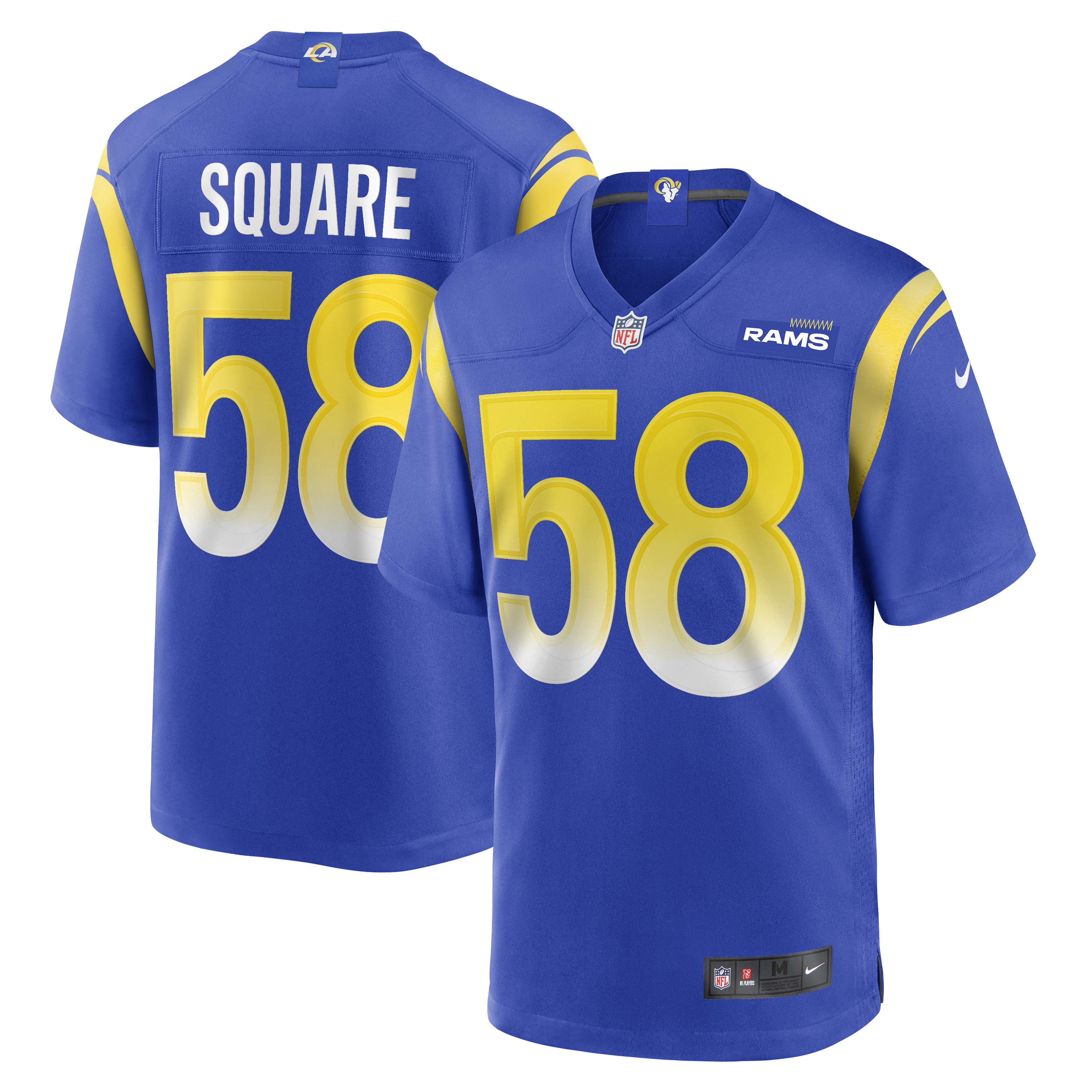 DeAndre Square Los Angeles Rams Nike  Game Jersey - Royal