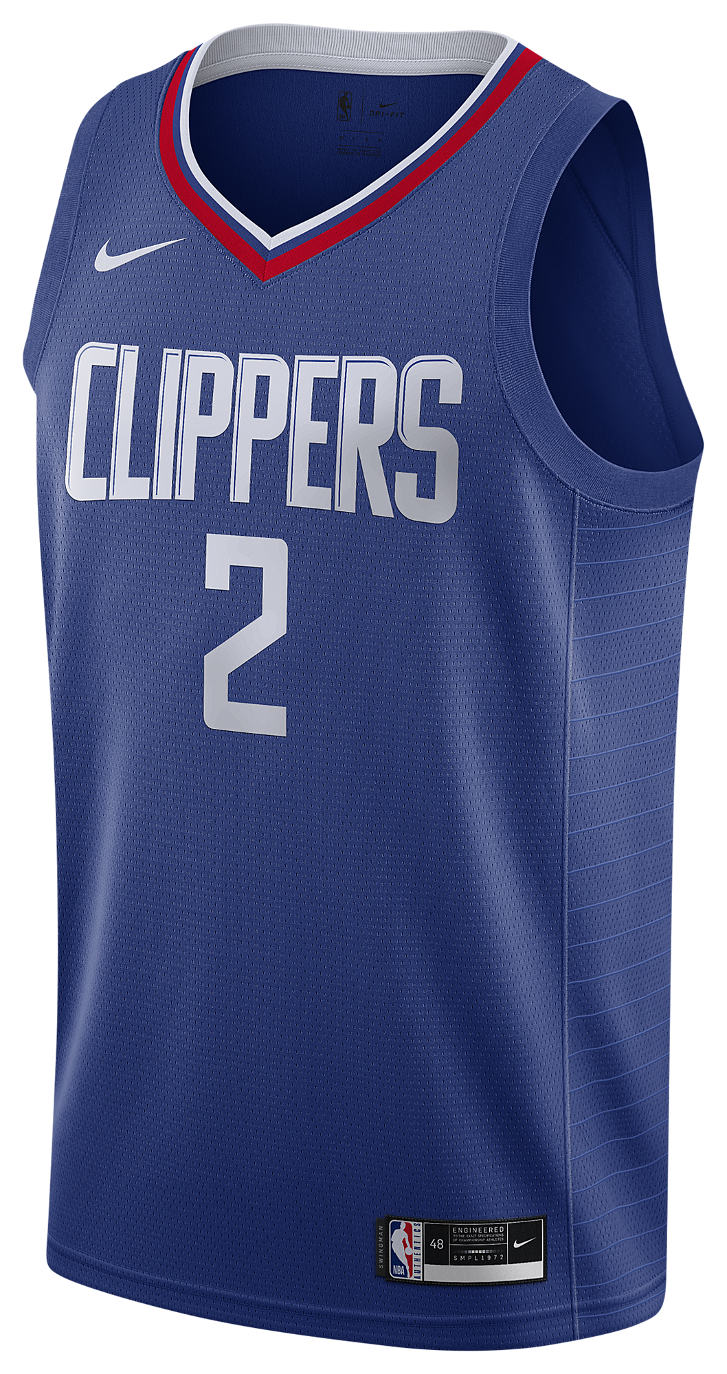 Men's Leonard Kawhi Nike Clippers Swingman Jersey - Blue