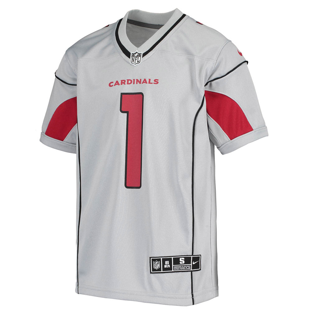 Youth Arizona Cardinals Kyler Murray Inverted Team Game Jersey Silver