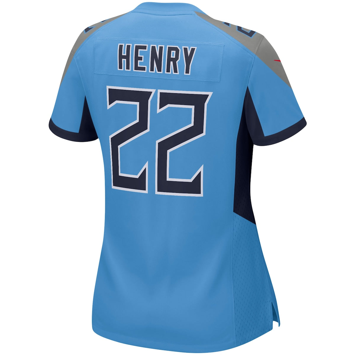 Women's Derrick Henry Nike Titans Oilers Throwback Alternate Game Jersey - Blue