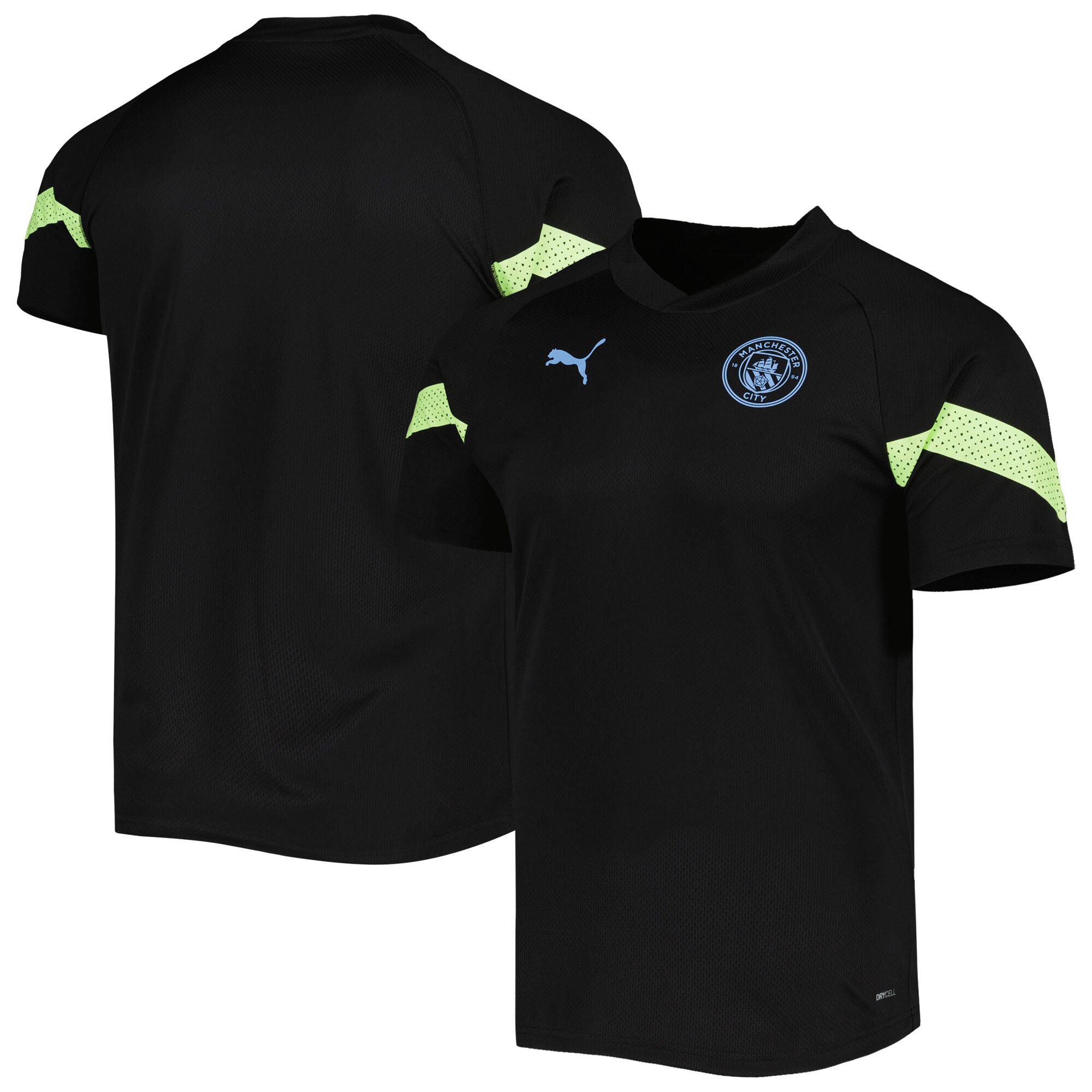 Manchester City Puma 2022/23 Raglan Training Jersey - Black