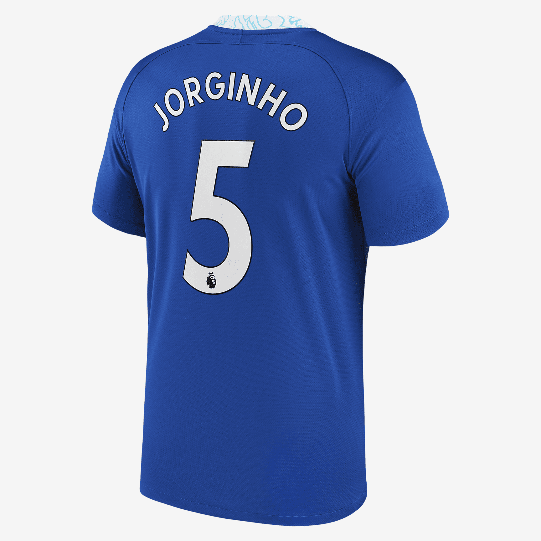 Chelsea 2022/23 Stadium Home (Jorginho) Men's Nike Dri-FIT Soccer Jersey - Rush Blue