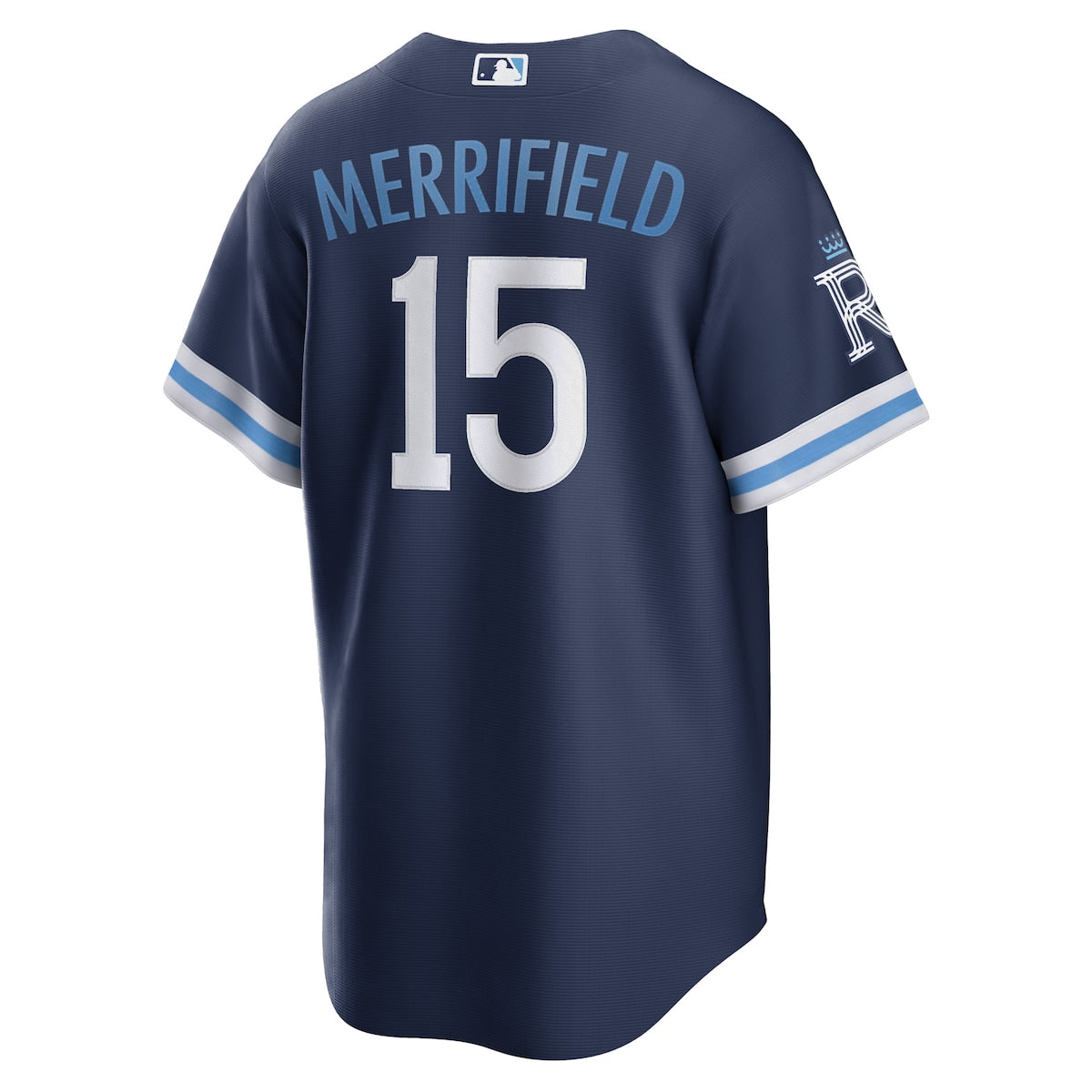 Men's Whit Merrifield Nike Royals 2022 City Connect Replica Jersey - Navy