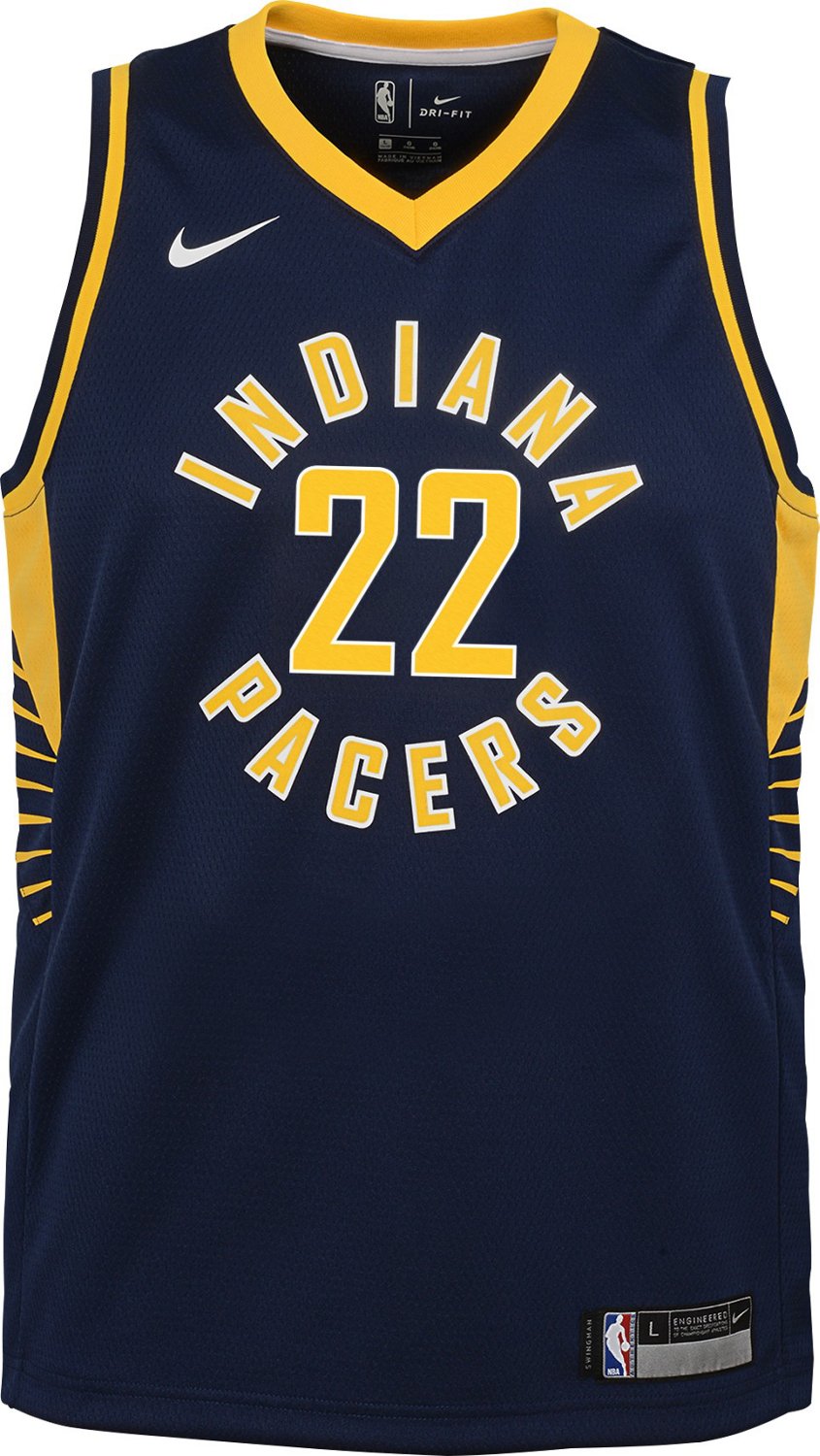 Nike Boys' Indiana Pacers Leaf Swingman Icon Jersey