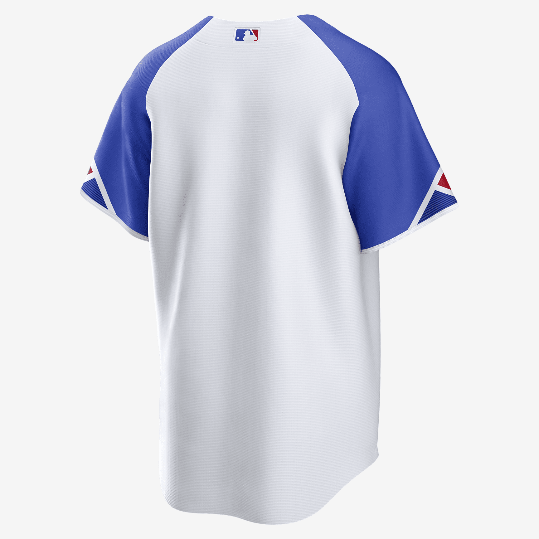 MLB Atlanta Braves City Connect Men's Replica Baseball Jersey - White/Royal Blue