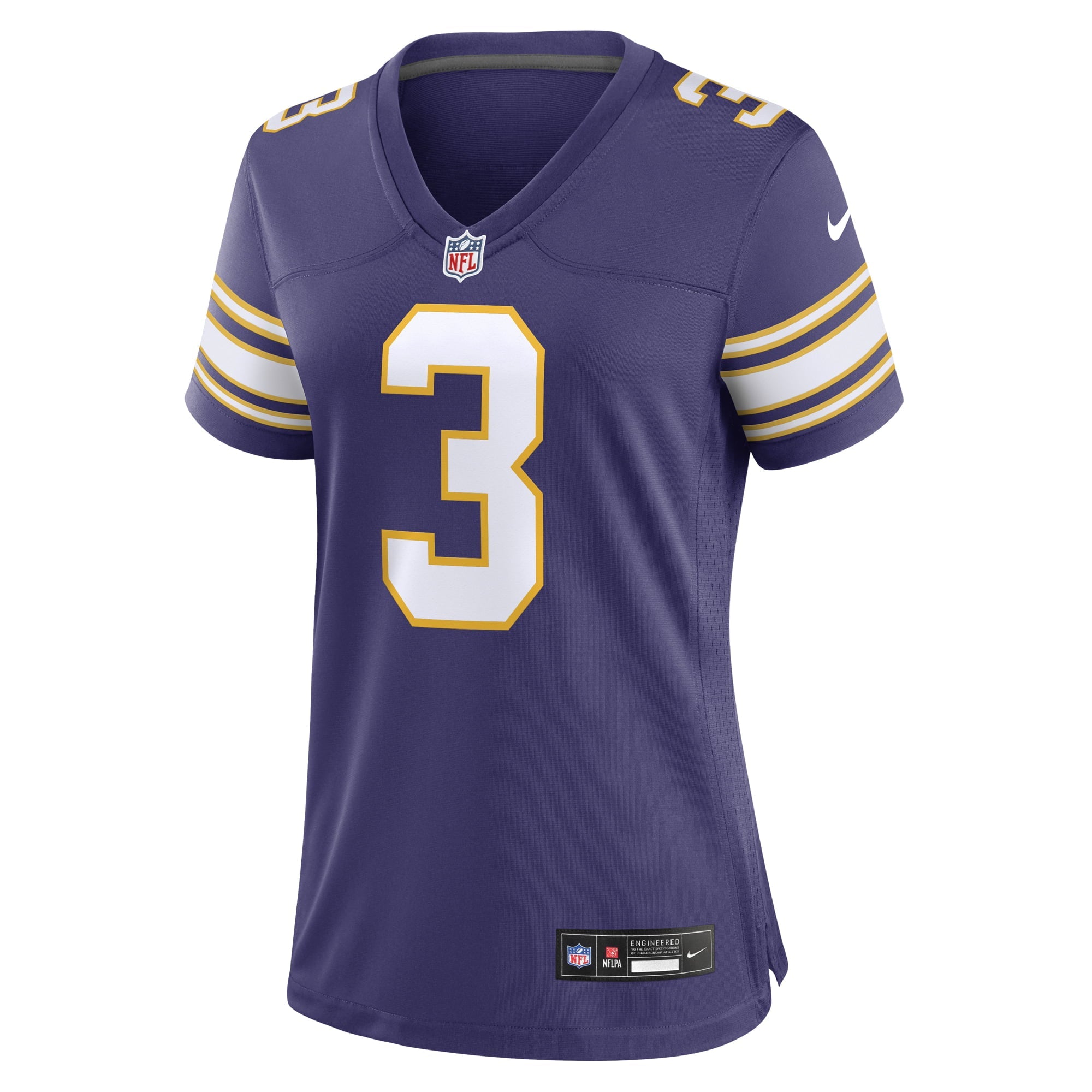 Women's Nike Jordan Addison Purple Minnesota Vikings Classic Player Game Jersey