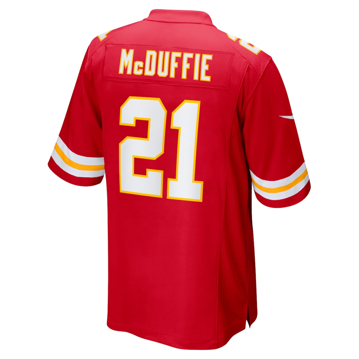 Men's Trent McDuffie Nike Chiefs Game Day Jersey - Red