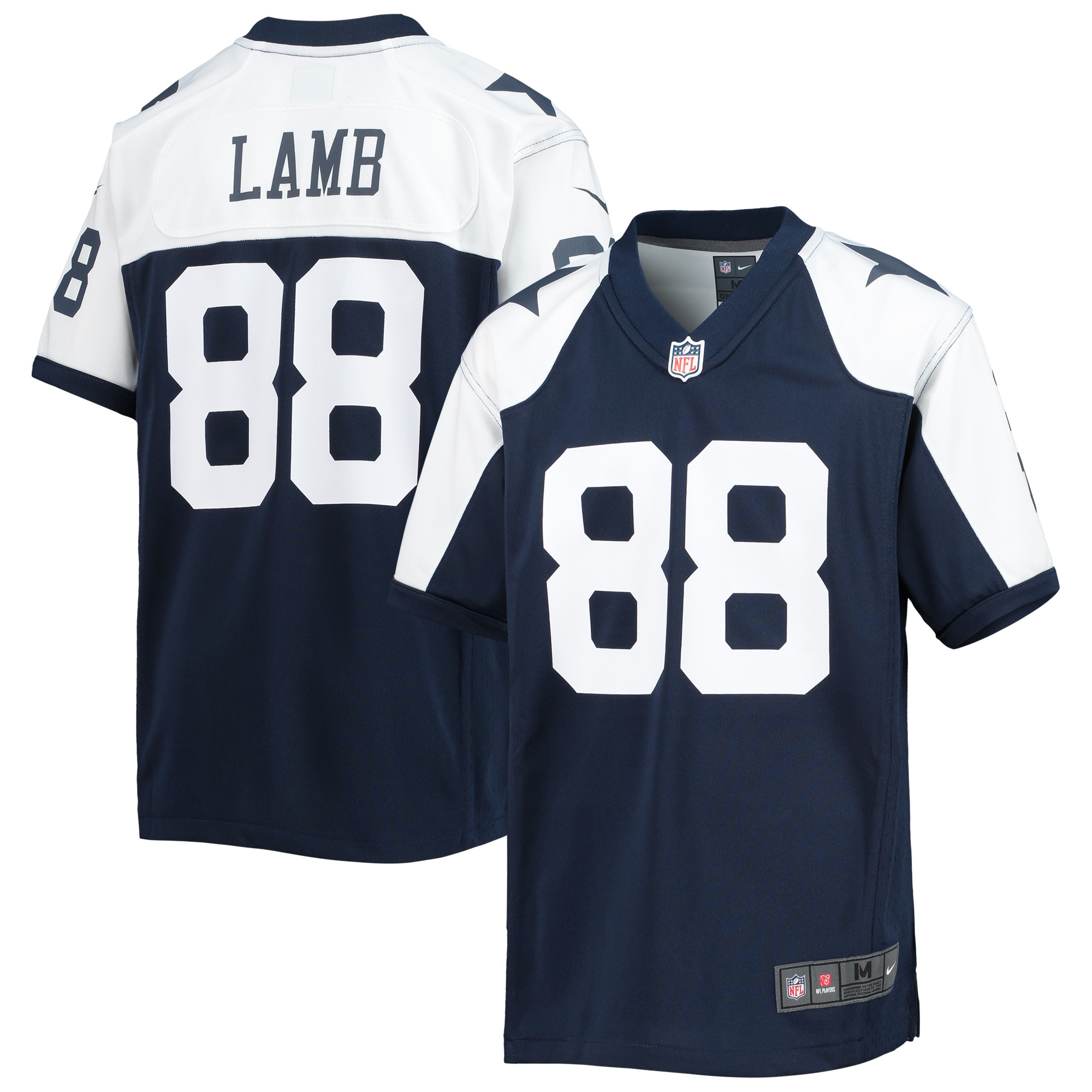 CeeDee Lamb Dallas Cowboys Nike Youth Alternate Team Game Jersey - Navy