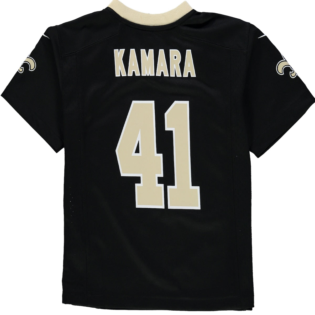 Youth Alvin Kamara Nike Saints Game Jersey - Black