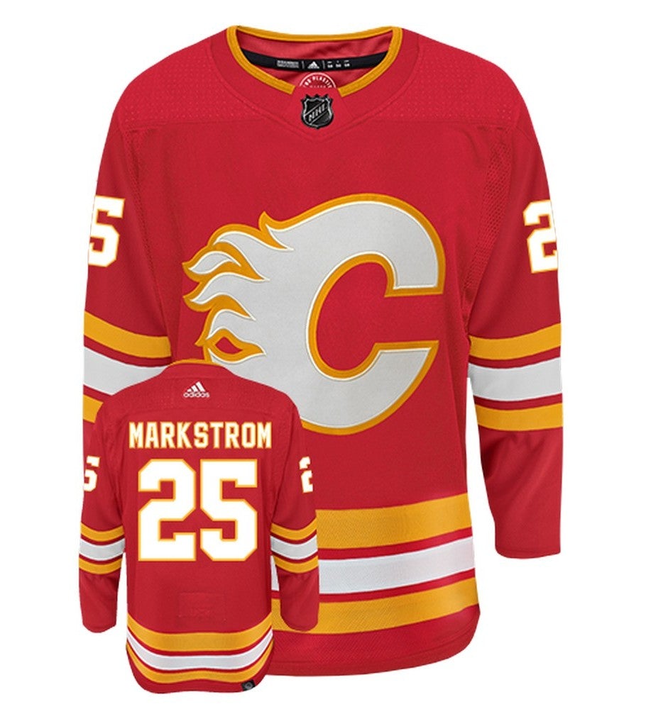 Jakob Markstrom Calgary Flames Adidas Primegreen Authentic NHL Hockey Jersey