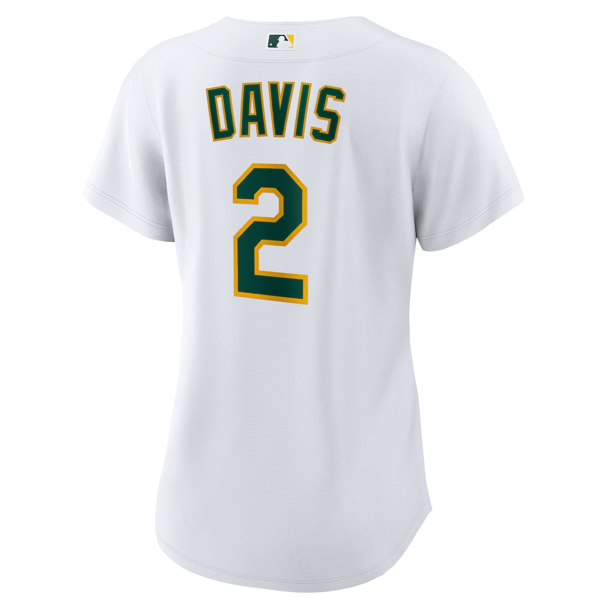 Women's Khris Davis Nike Athletics Alternate Replica Jersey - White