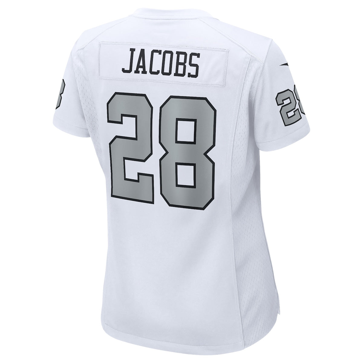 Women's Josh Jacobs Nike Raiders Game Jersey - White