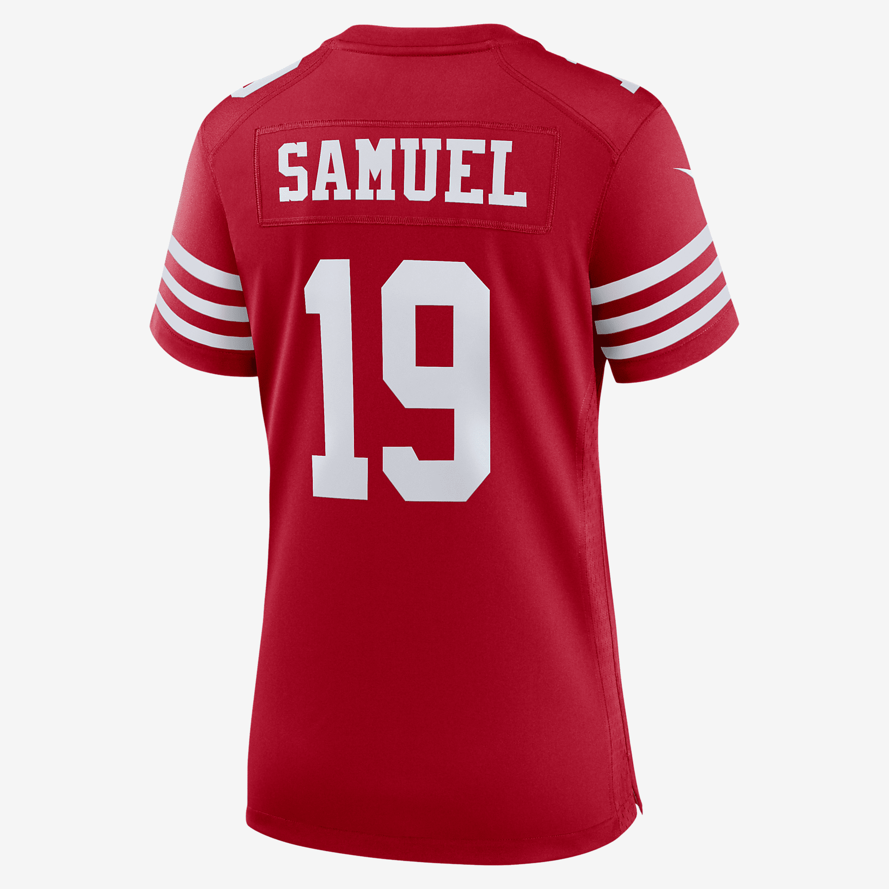NFL San Francisco 49ers (Deebo Samuel) Women's Game Football Jersey - Scarlet