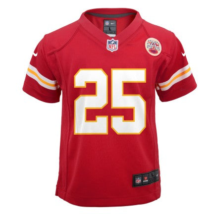 Youth Kansas City Chiefs Clyde Edwards-Helaire Red Game Jersey