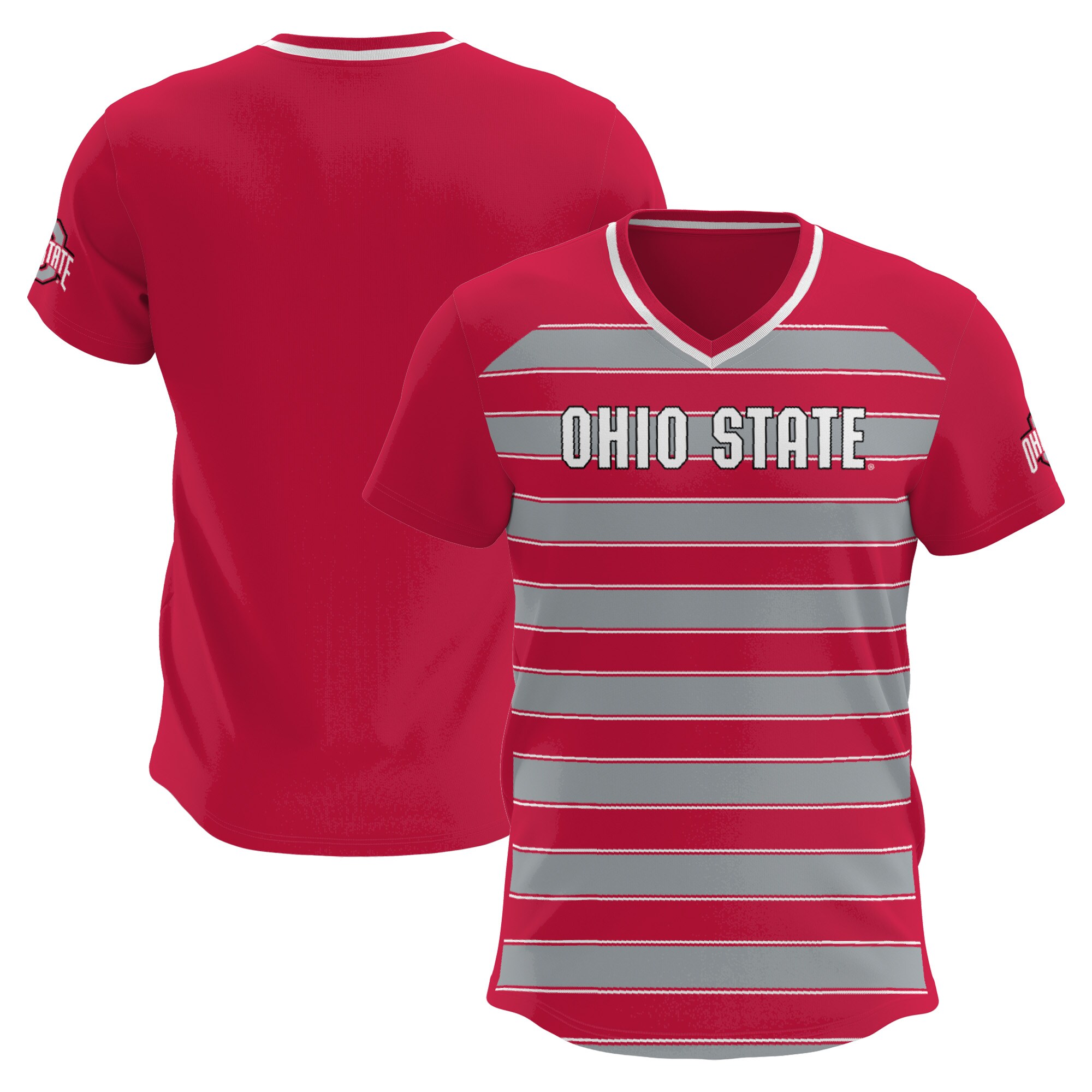 Ohio State Buckeyes ProSphere Youth Men's Soccer Jersey - Scarlet