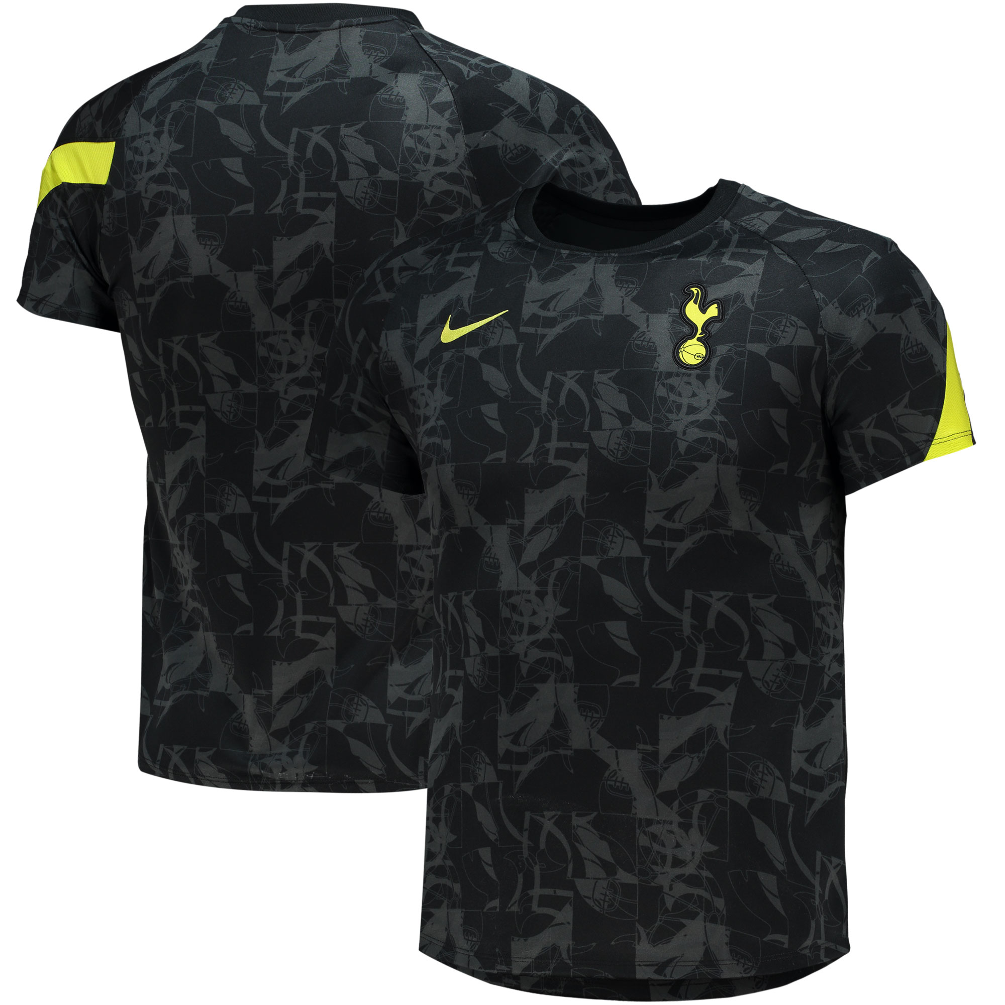 Tottenham Hotspur Nike Women's 2021/22 Pre-Match Performance Raglan Top - Black