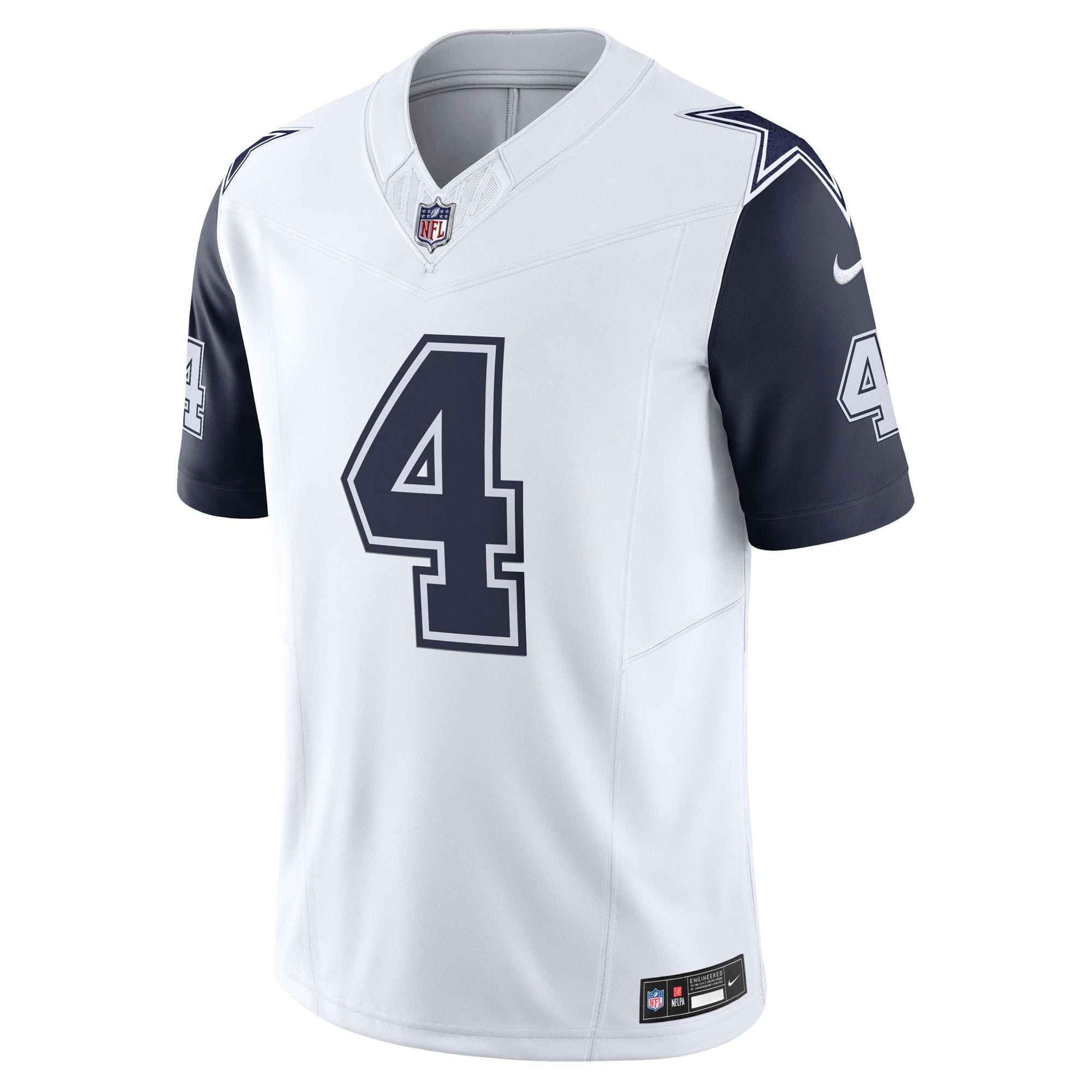 Men's Nike Dak Prescott White Dallas Cowboys Vapor F.U.S.E. Limited Jersey